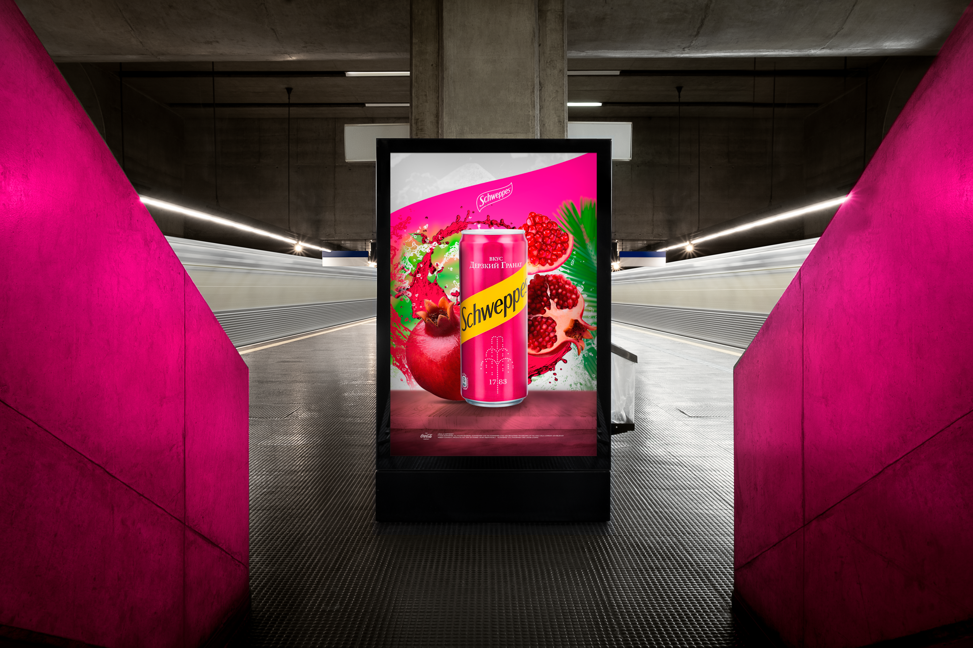 Schweppes промо дизайн | Брендинг — Изображение №13 — Брендинг, Маркетинг на Dprofile