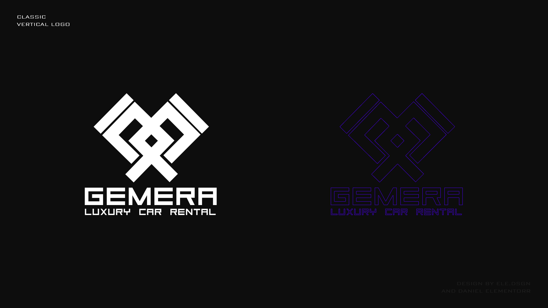 Бренд дизайн и дизайн сайта |GEMERA LUXURY CAR RENTAL — Изображение №4 — Интерфейсы, Брендинг на Dprofile