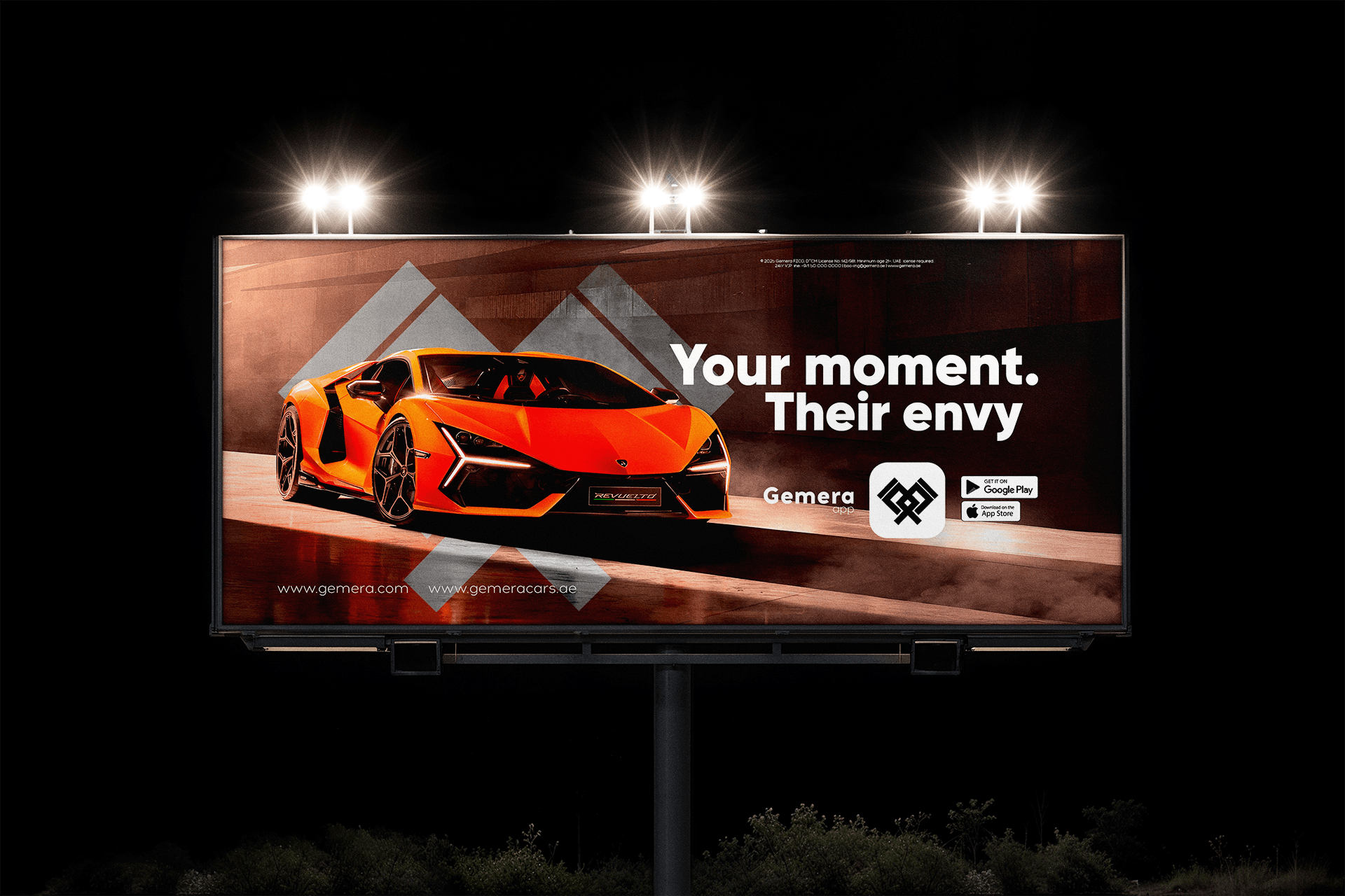 Бренд дизайн и дизайн сайта |GEMERA LUXURY CAR RENTAL — Изображение №15 — Интерфейсы, Брендинг на Dprofile