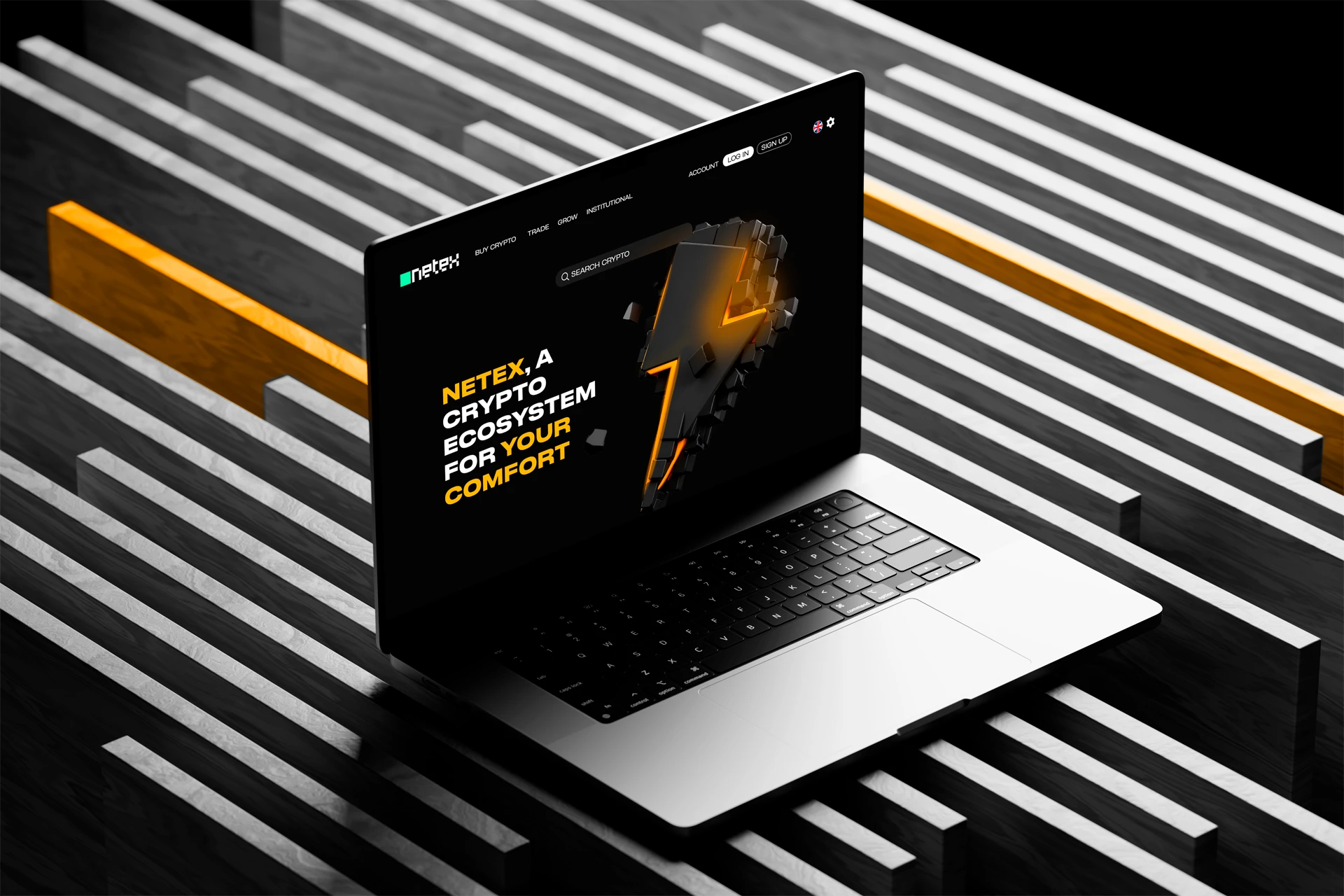 NETEX ECOSYSTEM: Brandbook — Изображение №4 — Интерфейсы, Брендинг на Dprofile