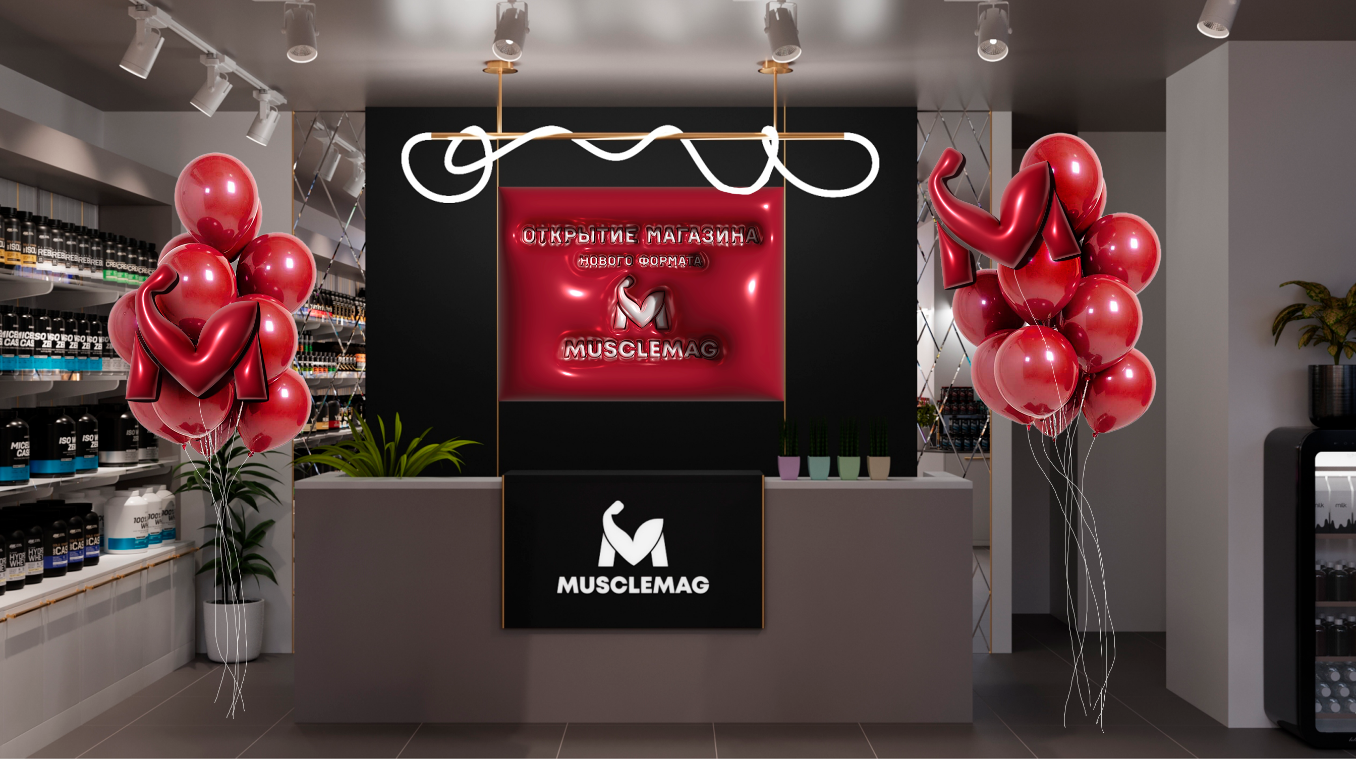 Айдентика для магазина спортивного питания Musclemag — Изображение №14 — Брендинг, Маркетинг на Dprofile