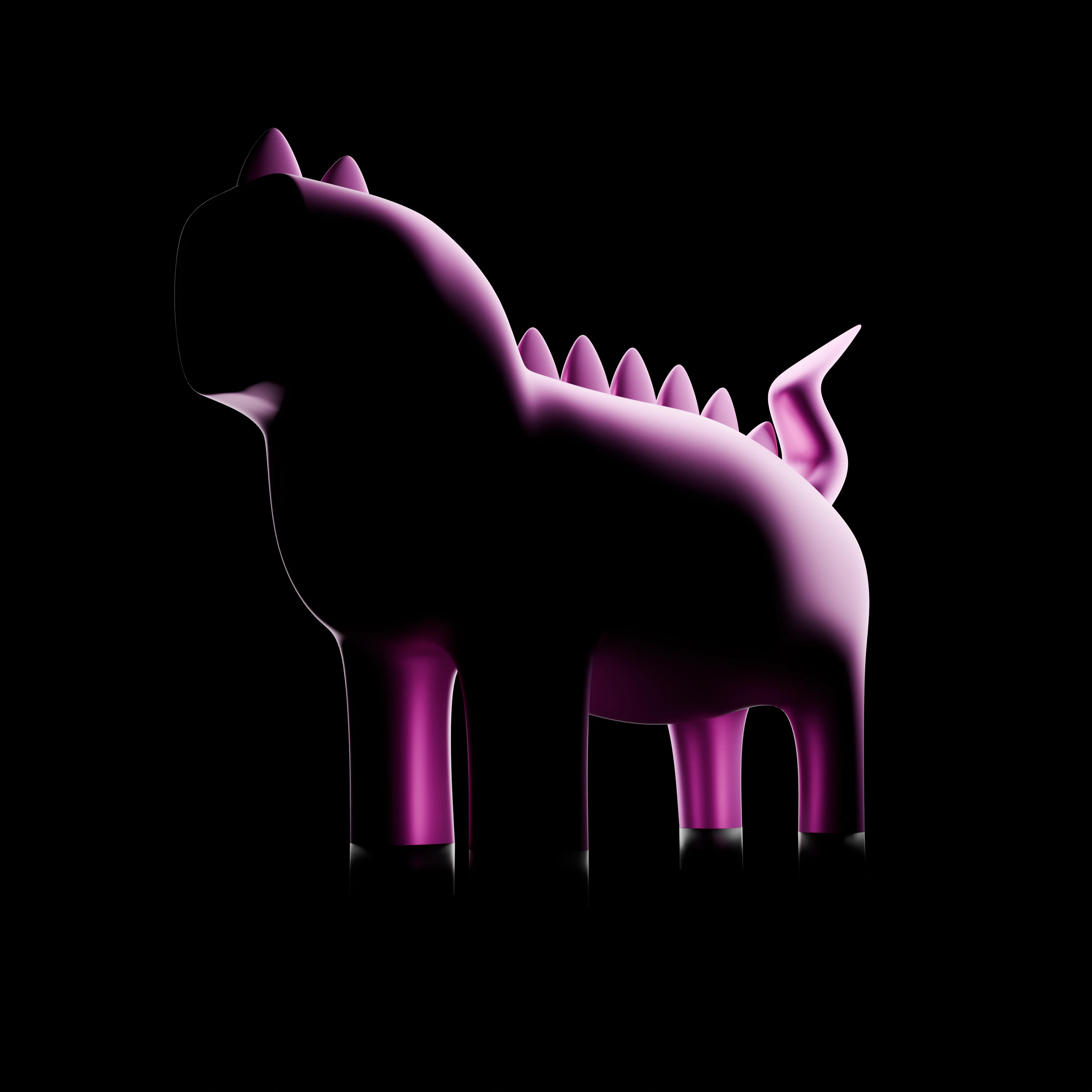 КОНЬ — Изображение №2 — Иллюстрация, 3D на Dprofile