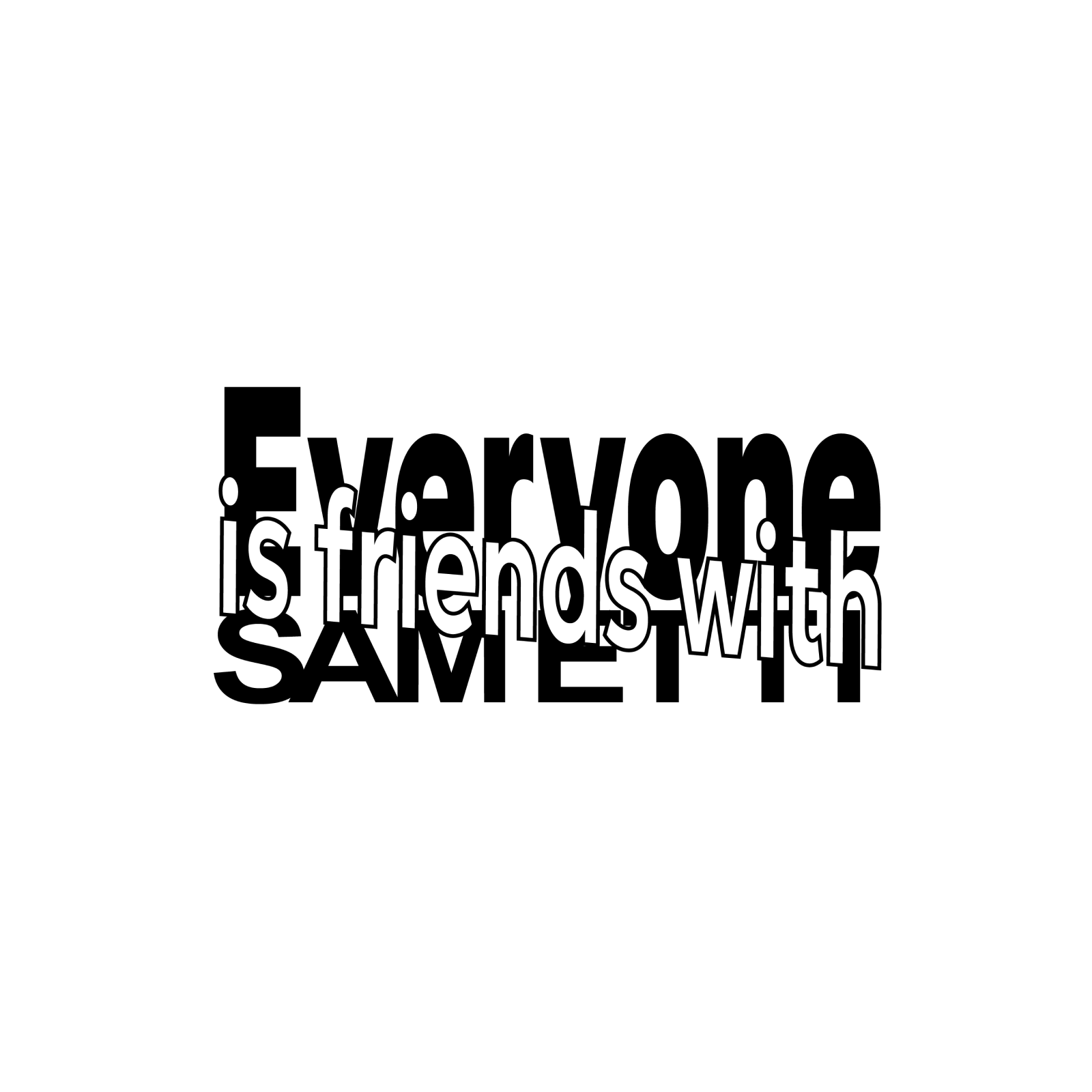 Sametti is friends with everyon — Изображение №2 — Иллюстрация, Графика на Dprofile