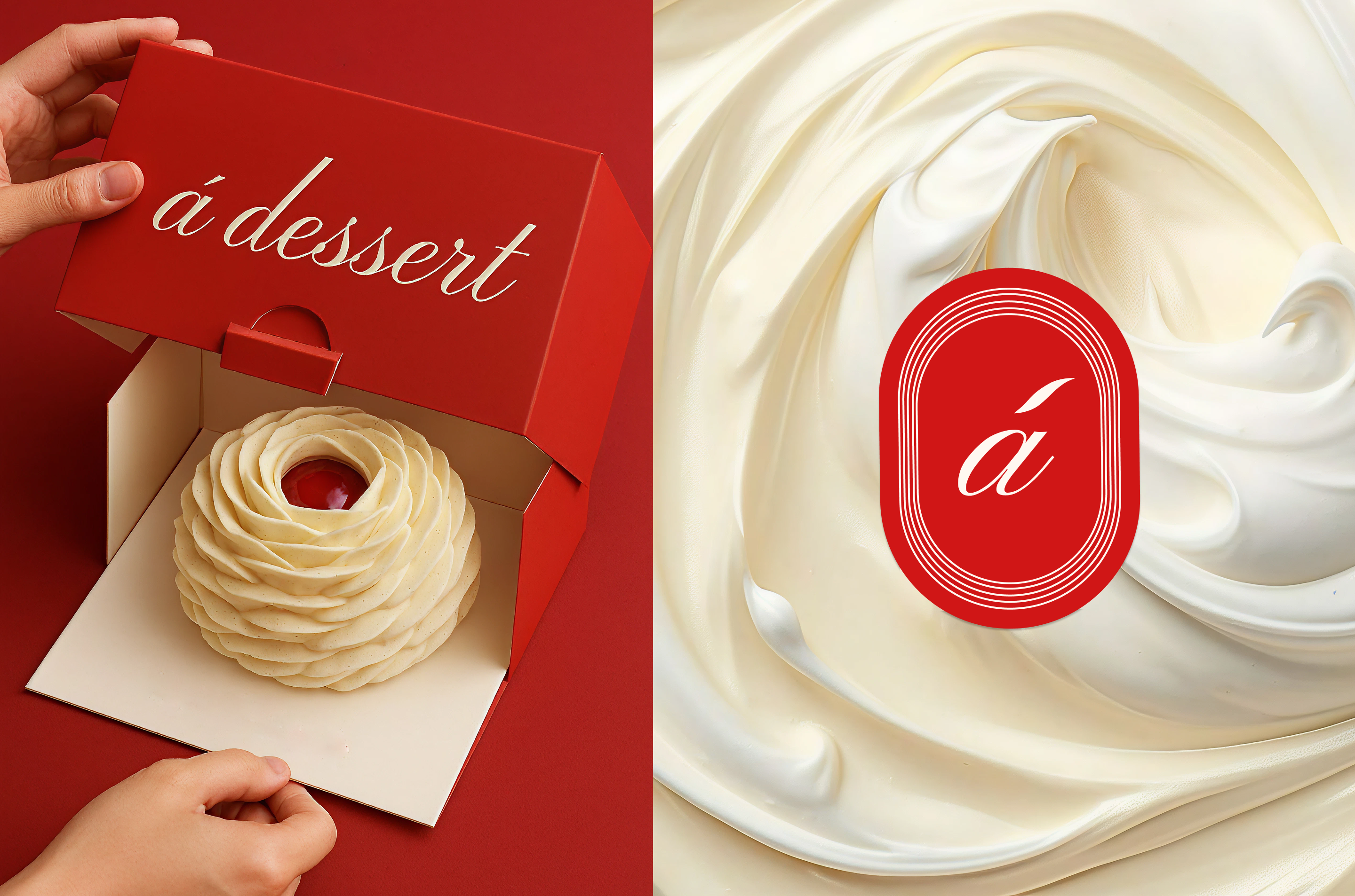 á dessert | brand identity | confectionery — Изображение №3 — Брендинг на Dprofile