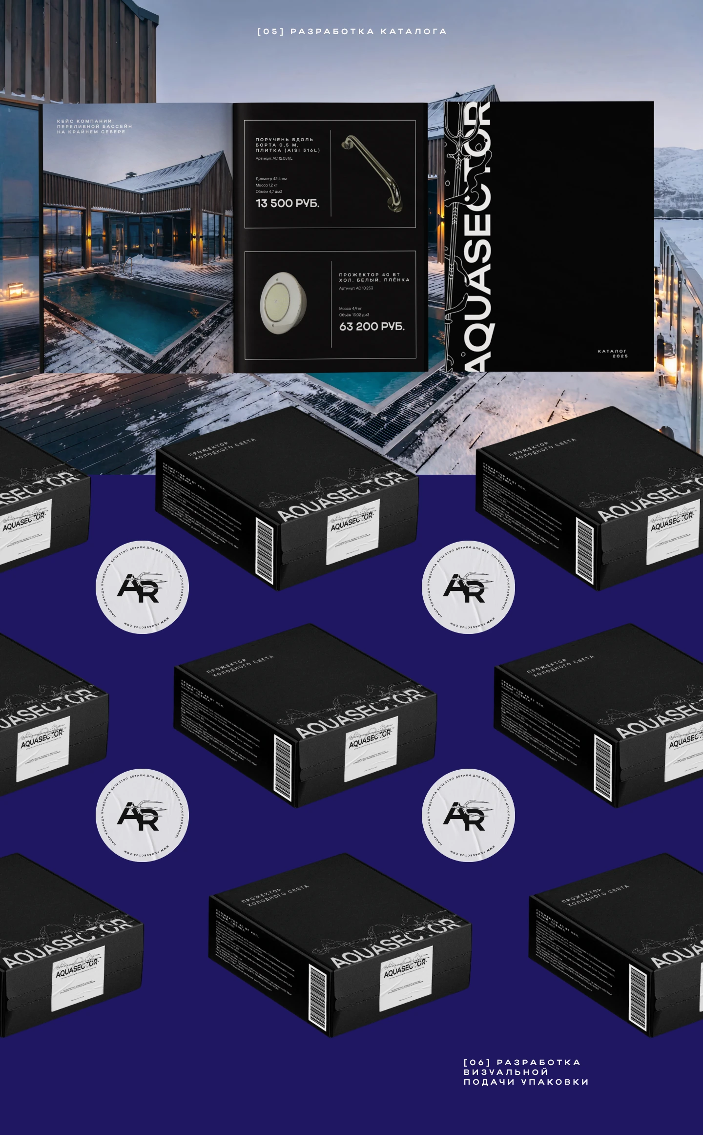 AQUASECTOR | BRAND IDENTYTI — Изображение №5 — Брендинг на Dprofile