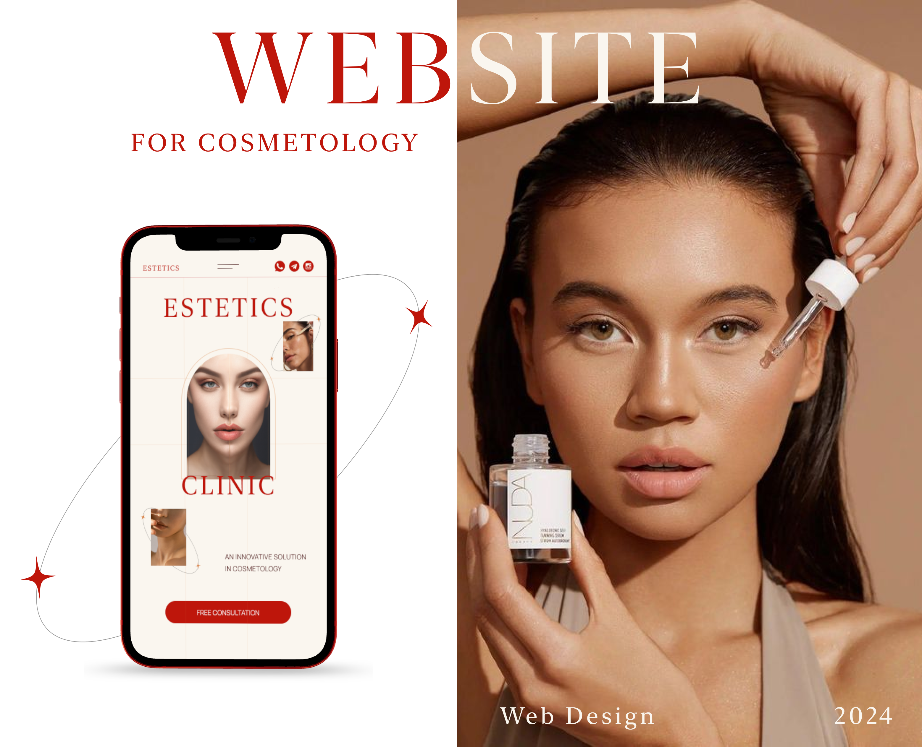 Website for cosmetology — Интерфейсы на Dprofile