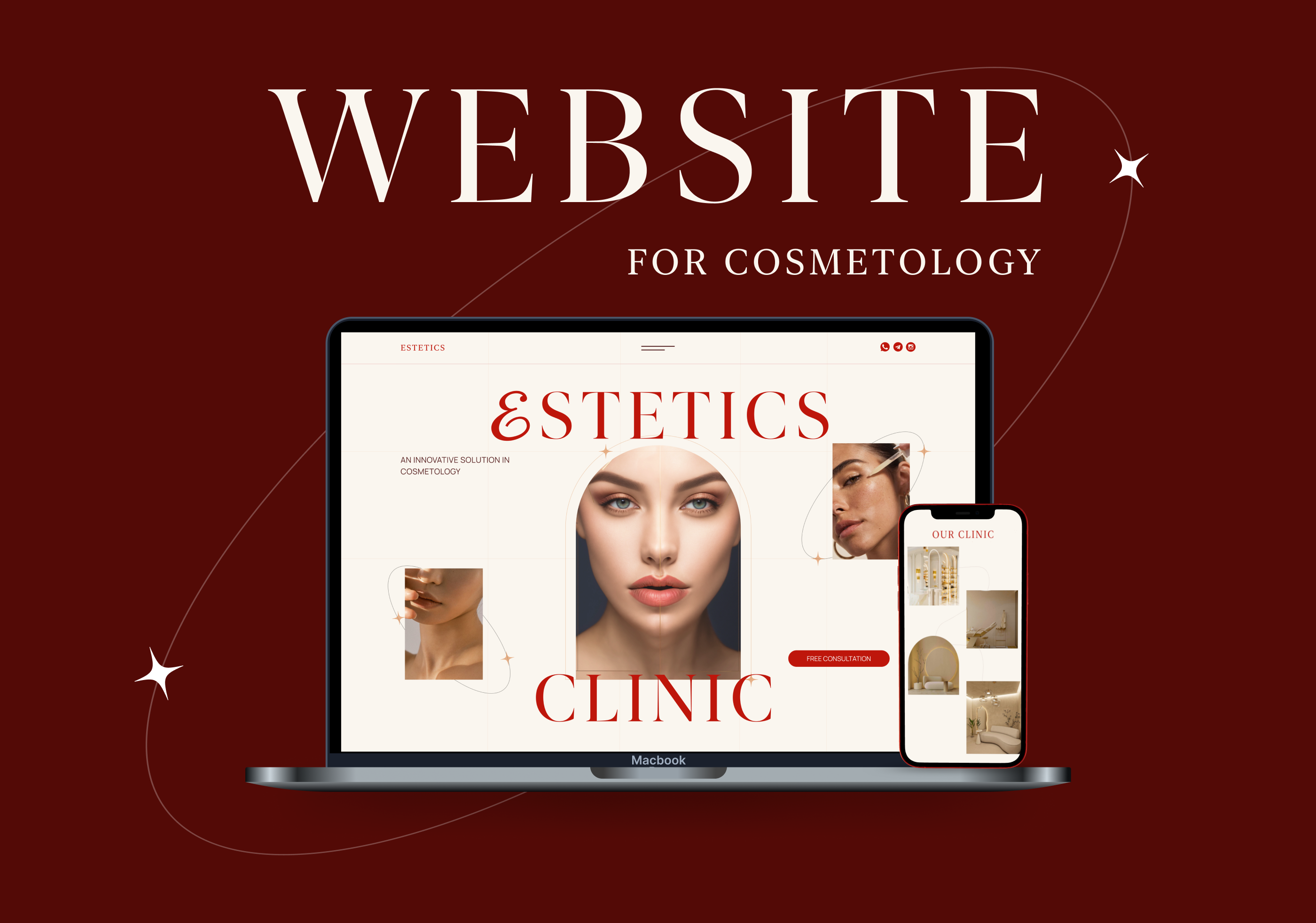 Website for cosmetology — Изображение №1 — Интерфейсы на Dprofile