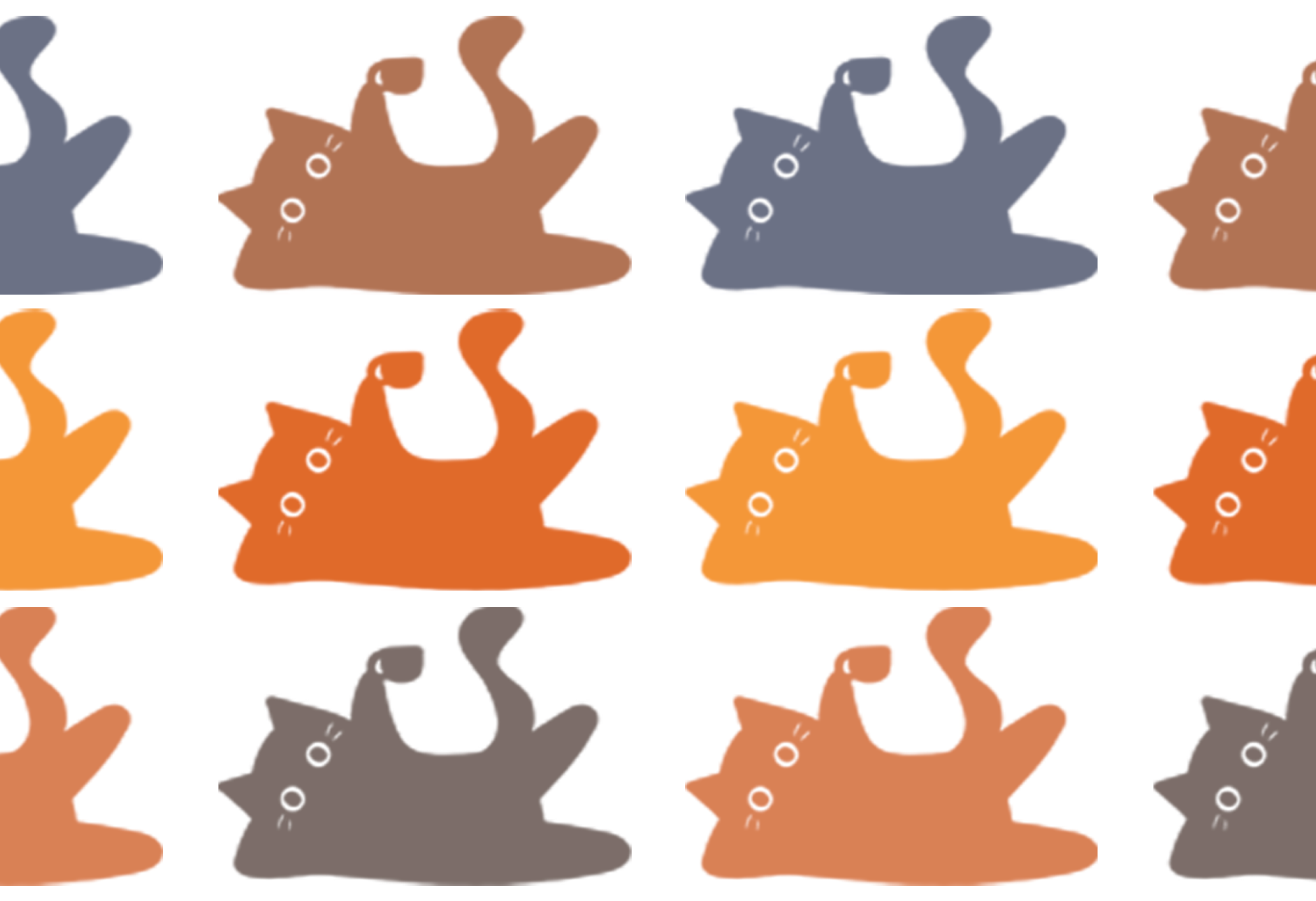 Комбинированный логотип для котокафе — Изображение №8 — Брендинг на Dprofile