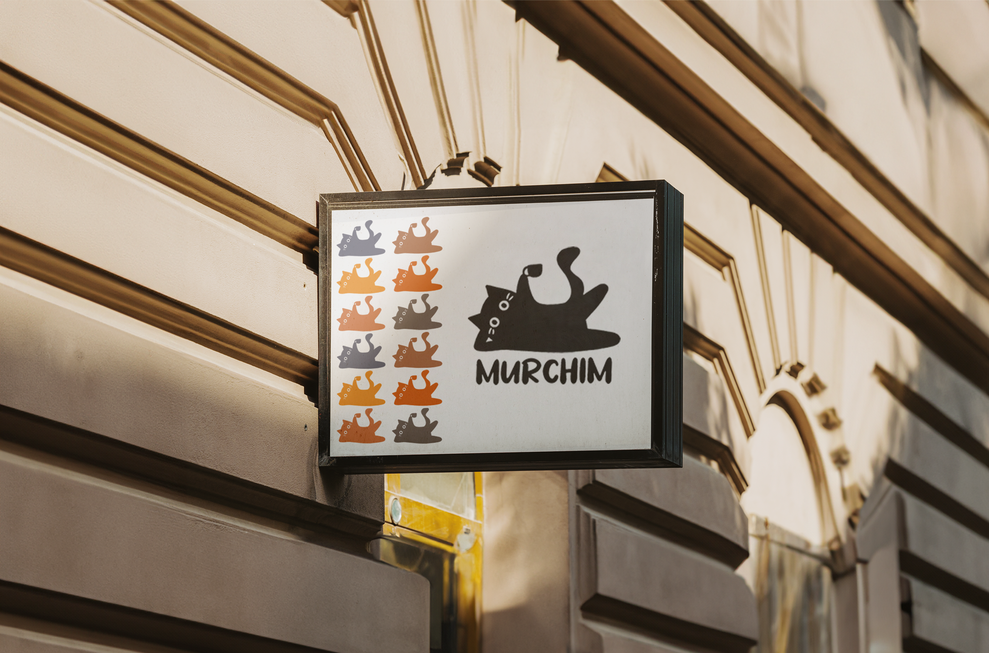 Комбинированный логотип для котокафе — Изображение №9 — Брендинг на Dprofile