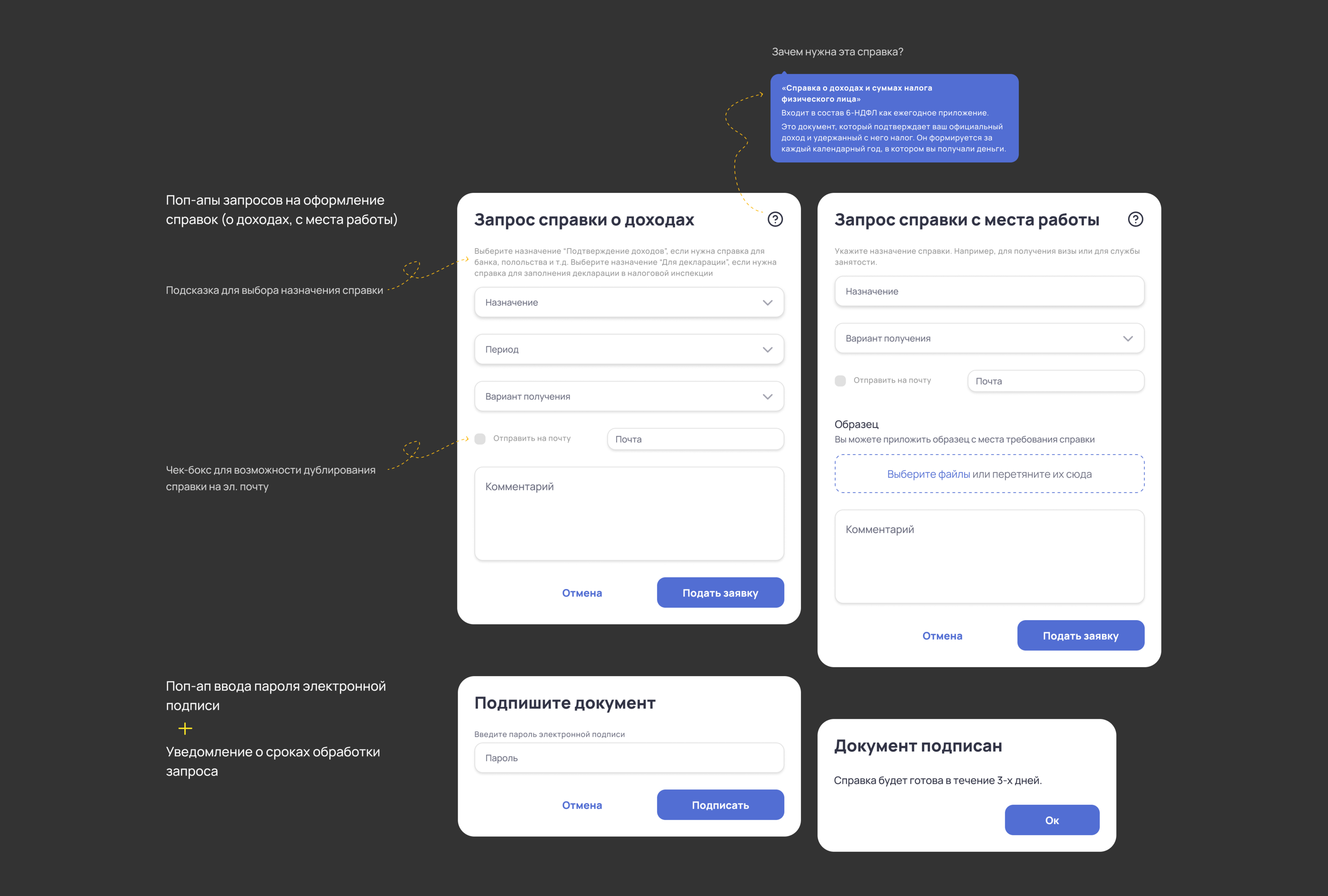 Tinkoff HR platform for employees | study case — Изображение №7 — Интерфейсы на Dprofile