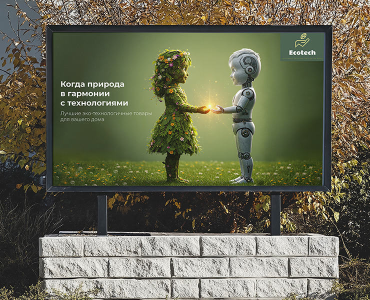 Key Visual для компании Ecotech — Графика, Маркетинг на Dprofile
