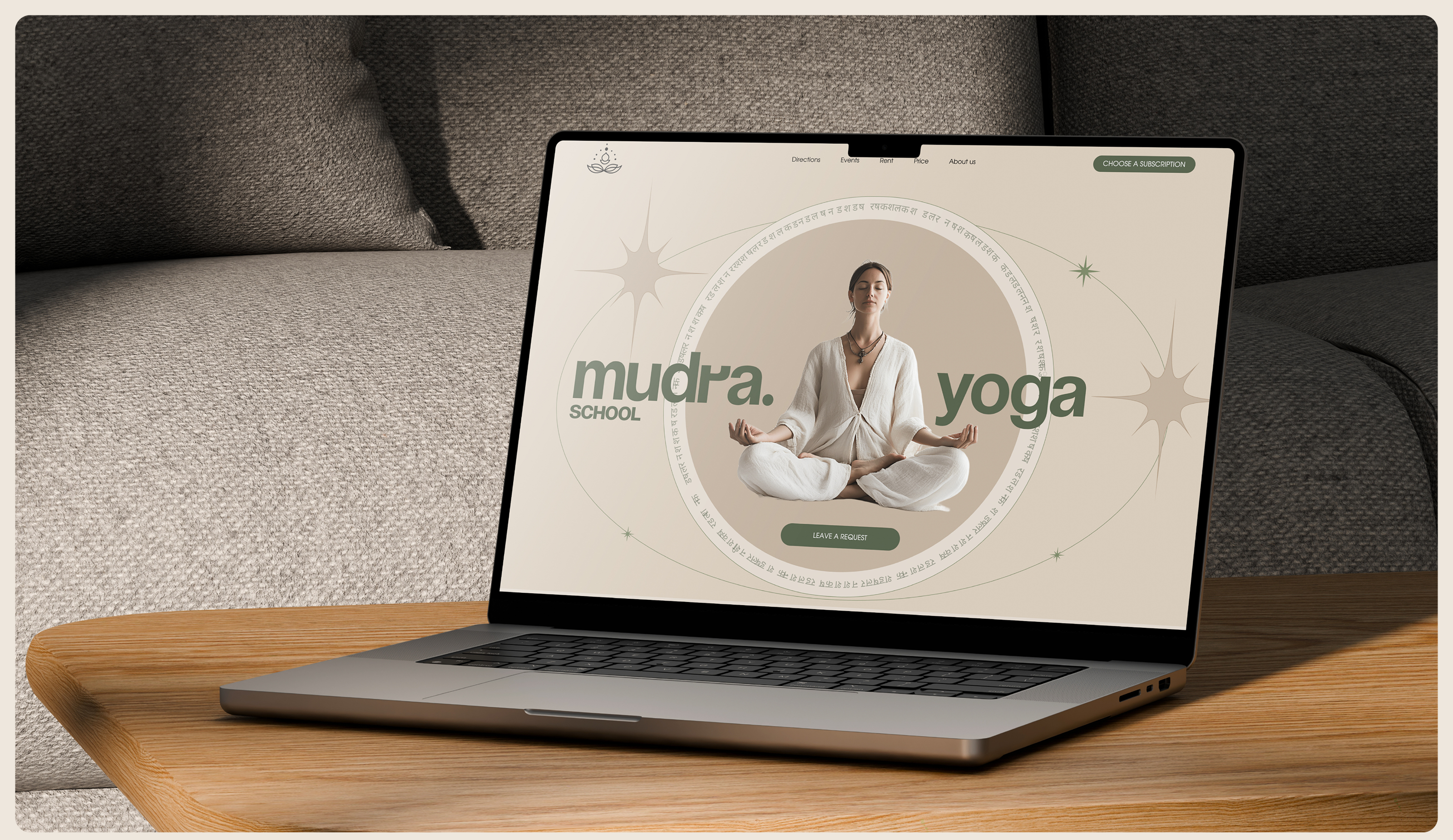Mudra. Yoga School | Corporate website — Изображение №3 — Интерфейсы на Dprofile