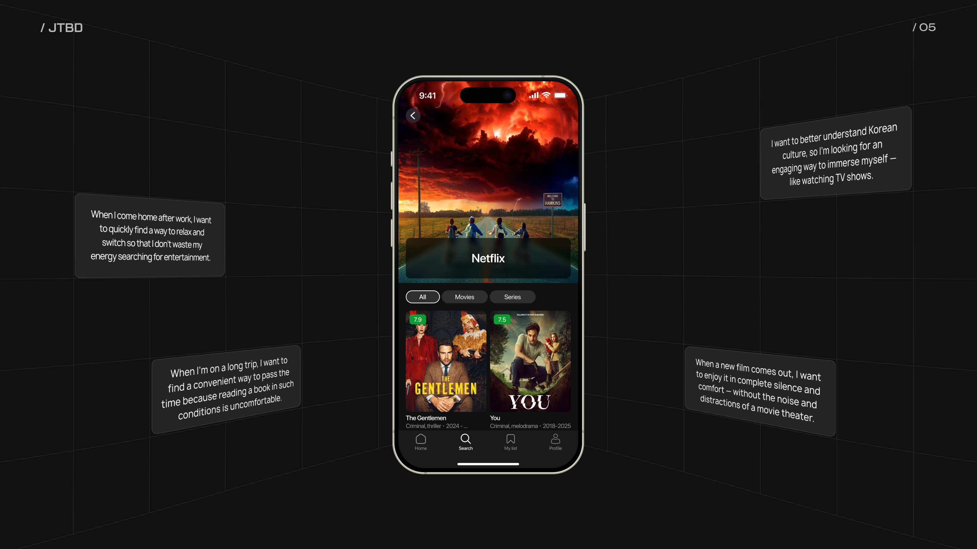 REEL | Mobile app | Online cinema — Изображение №7 — Интерфейсы на Dprofile