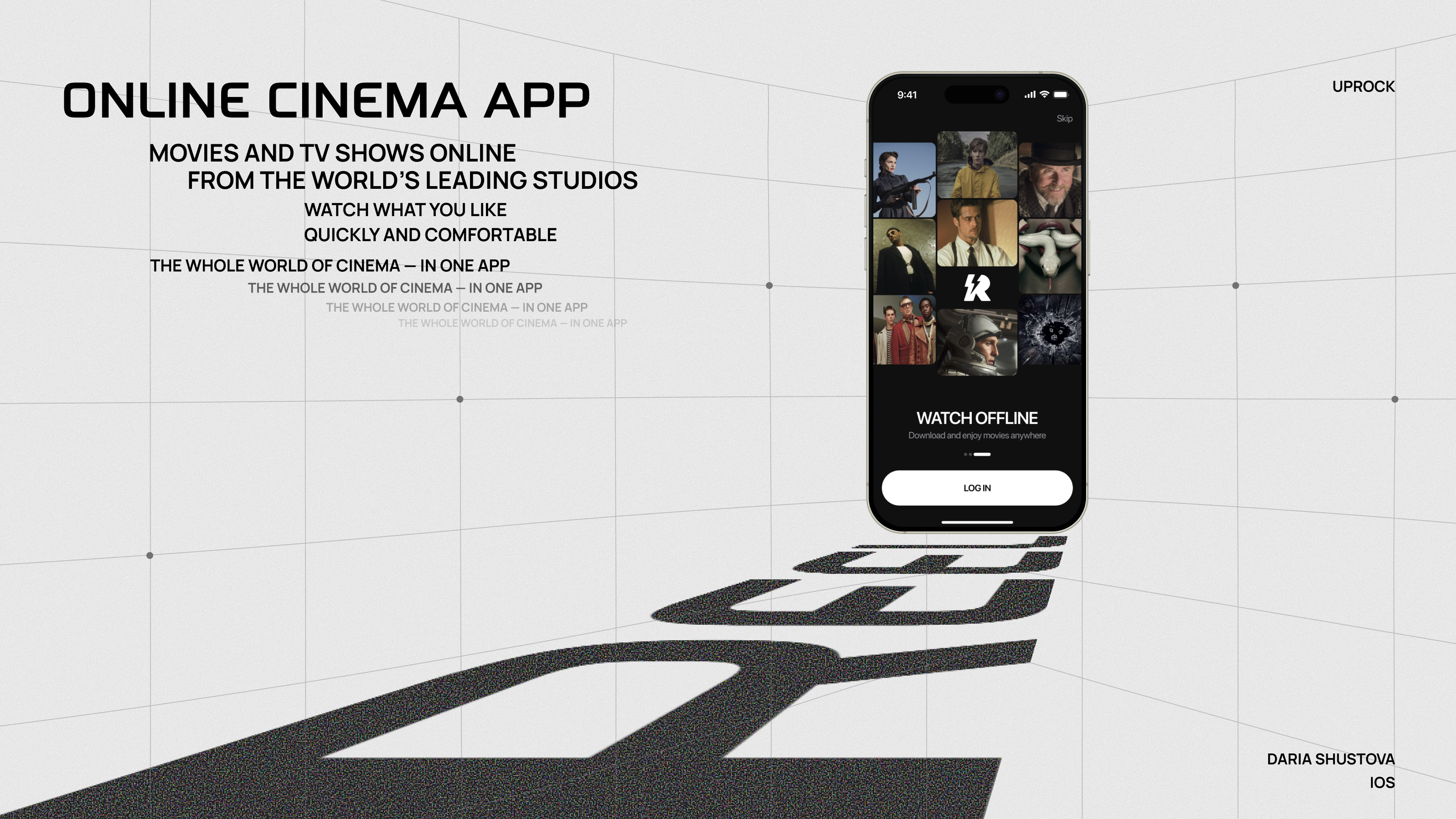 REEL | Mobile app | Online cinema — Изображение №1 — Интерфейсы на Dprofile