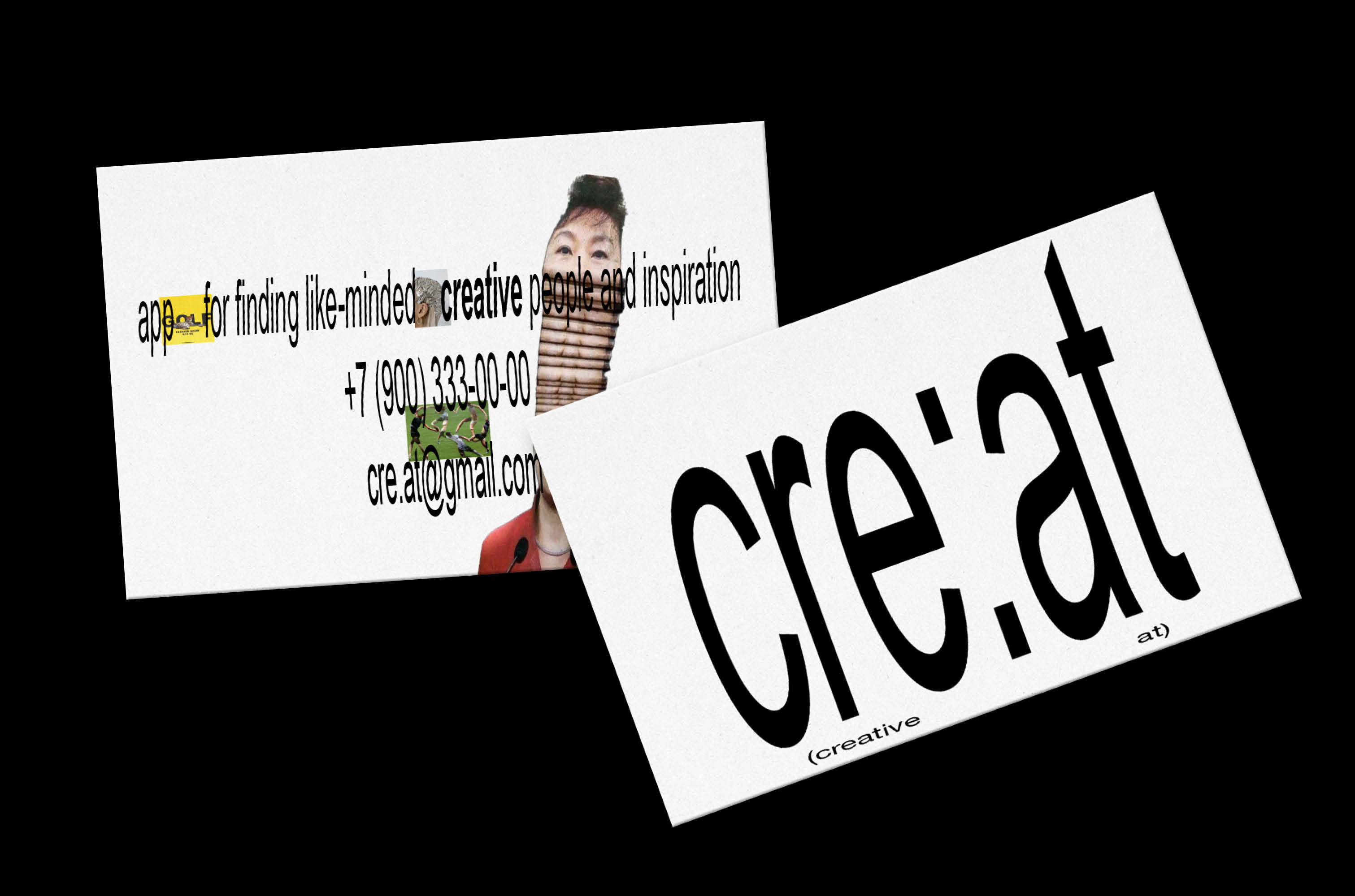 сre:at — Изображение №2 — Интерфейсы, Брендинг на Dprofile