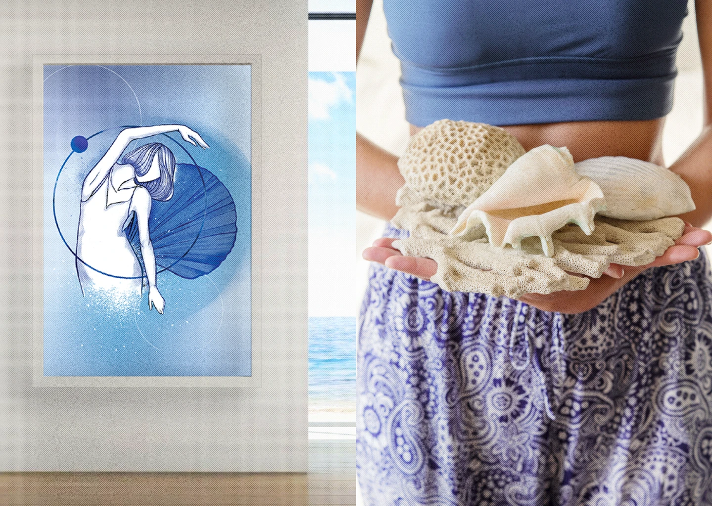Seasana I Yoga studio branding — Изображение №10 — Брендинг, Иллюстрация на Dprofile