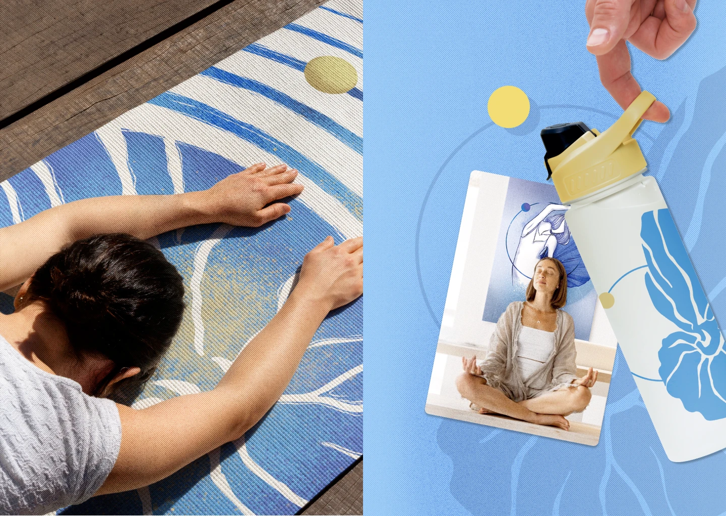 Seasana I Yoga studio branding — Изображение №8 — Брендинг, Иллюстрация на Dprofile