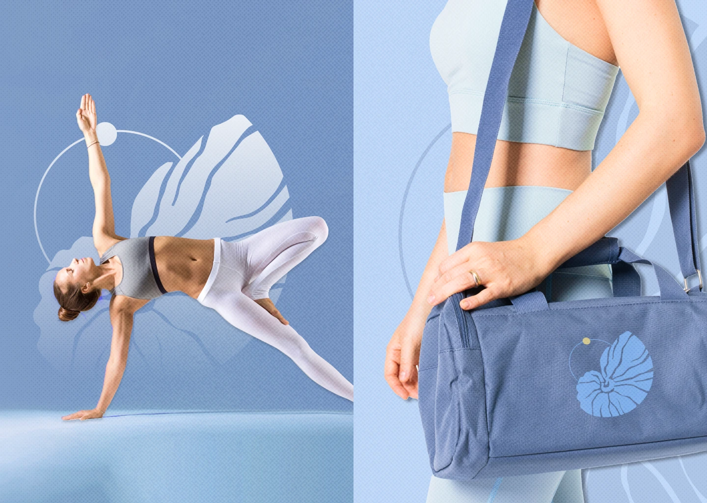 Seasana I Yoga studio branding — Изображение №7 — Брендинг, Иллюстрация на Dprofile