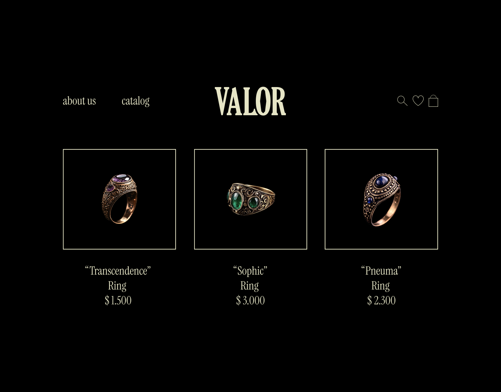 VALOR — Изображение №6 — Брендинг на Dprofile