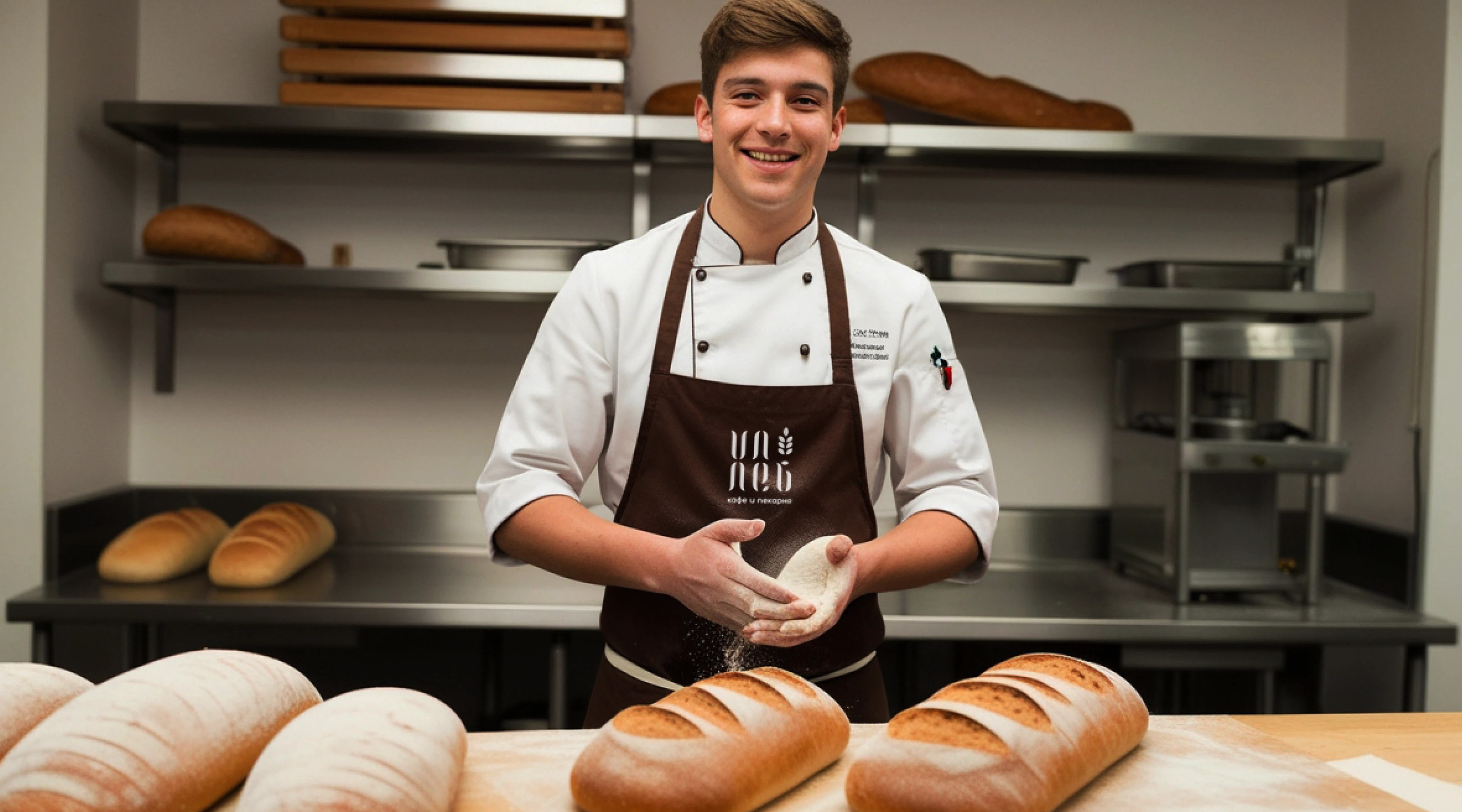 "ХЛЕБ" — фирменный стиль семейного кафе — Изображение №5 — Брендинг на Dprofile