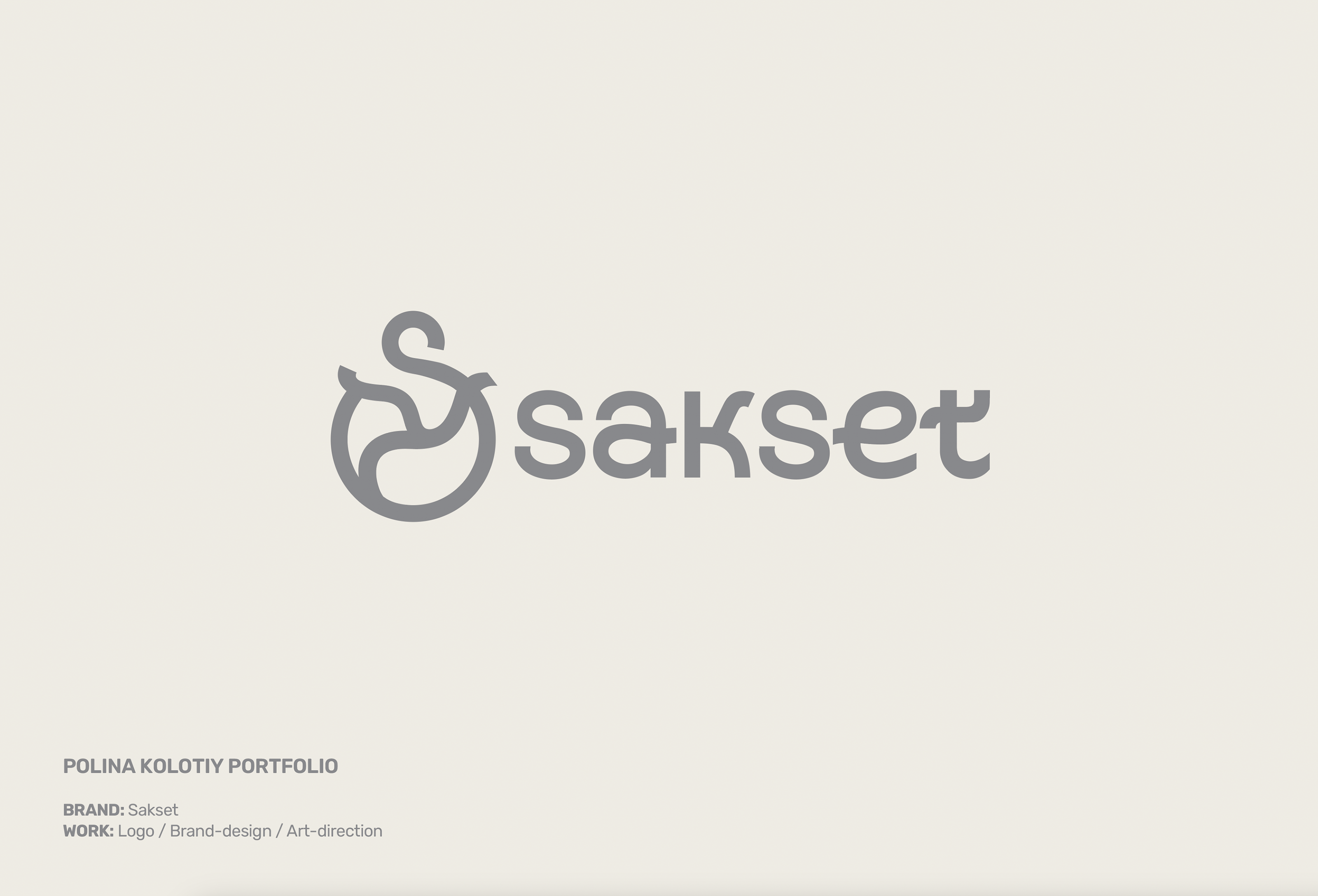 SAKSET / Логотип для бренда одежды — Изображение №2 — Брендинг на Dprofile
