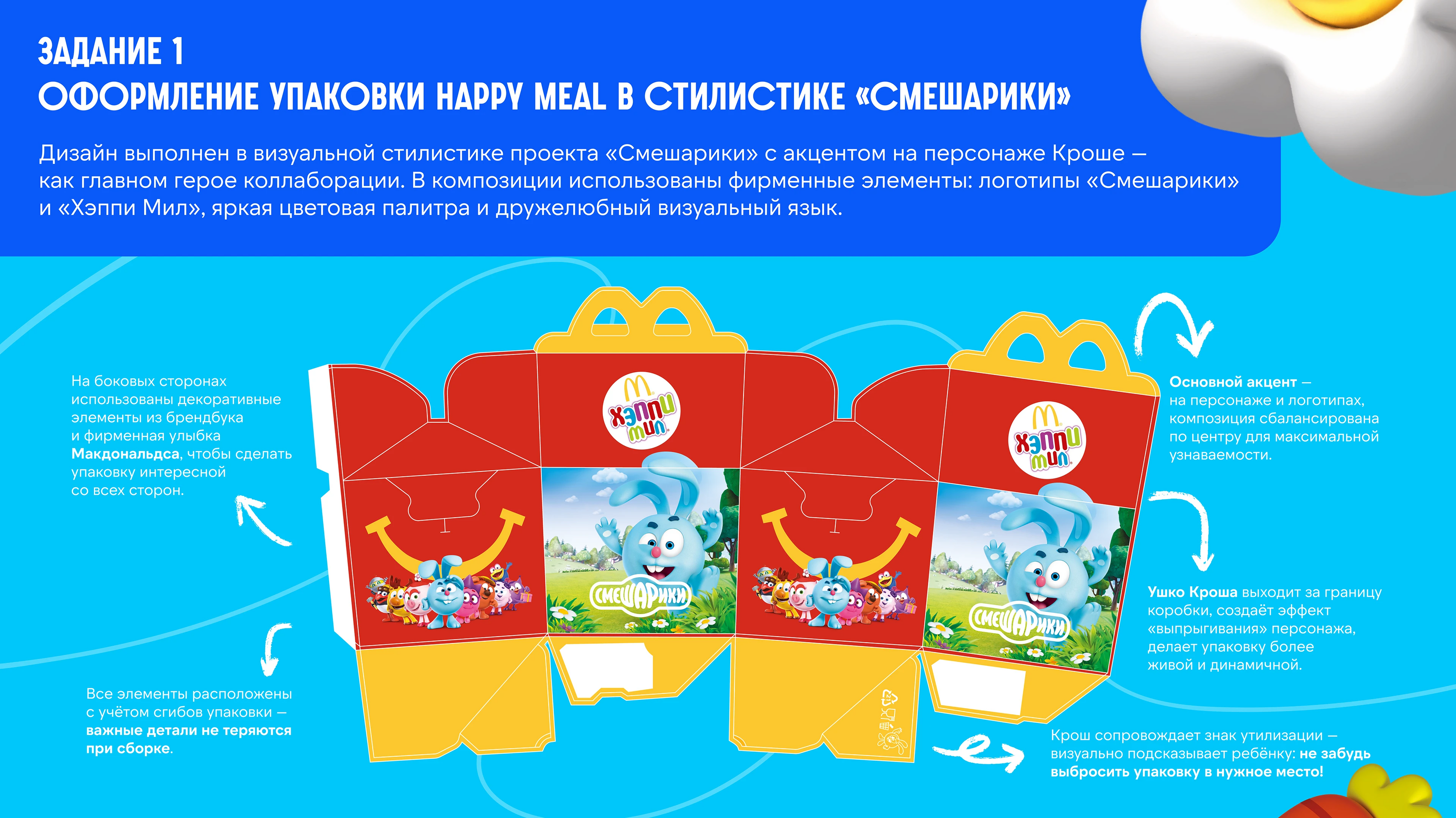 Тестовое задание для бренда «Рики» (Смешарики) — Изображение №2 — Брендинг, Иллюстрация на Dprofile