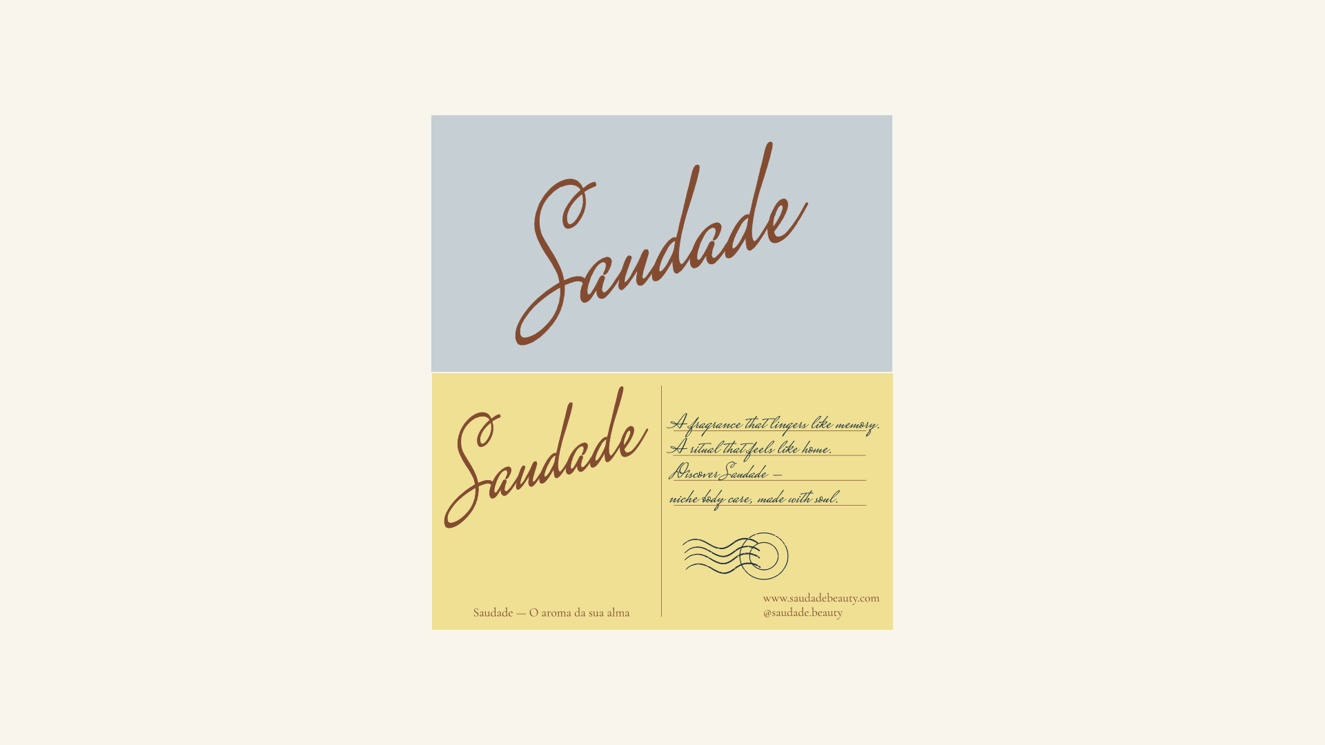 SAUDADE / identity for perfume and body care brand — Изображение №6 — Брендинг на Dprofile