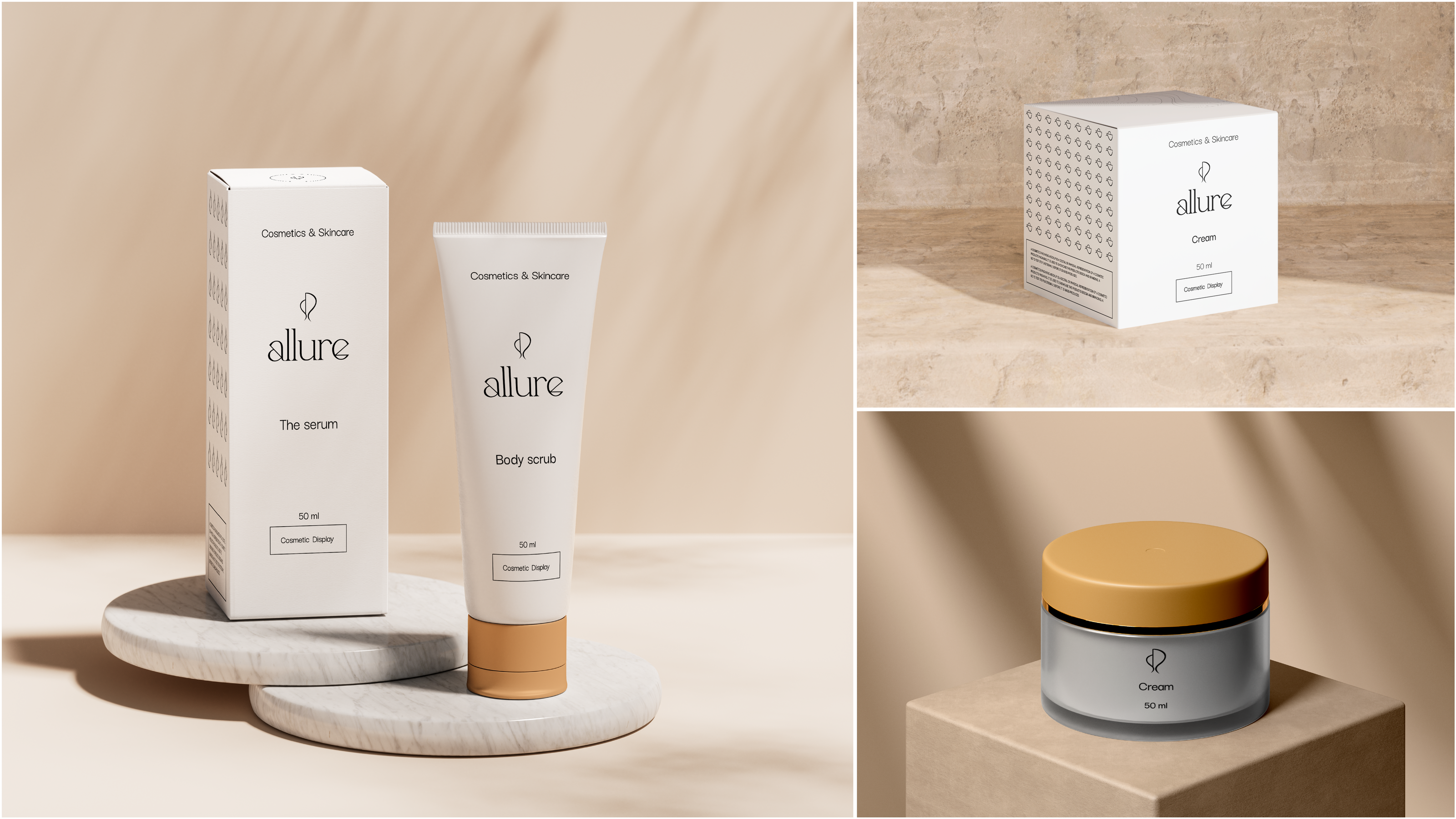 Allure Cosmetics | Beauty Products — Изображение №9 — Интерфейсы, Брендинг на Dprofile