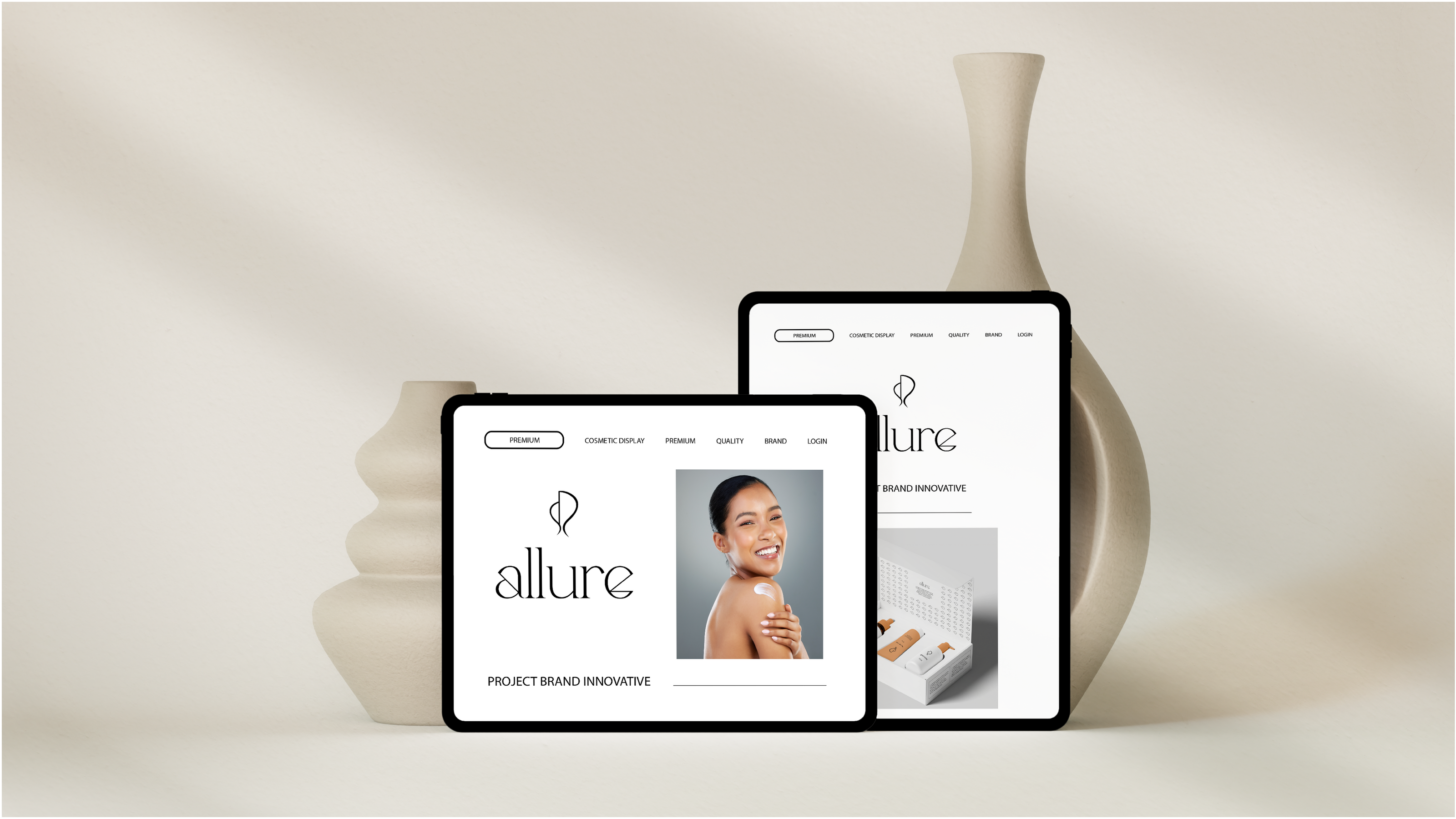Allure Cosmetics | Beauty Products — Изображение №16 — Интерфейсы, Брендинг на Dprofile