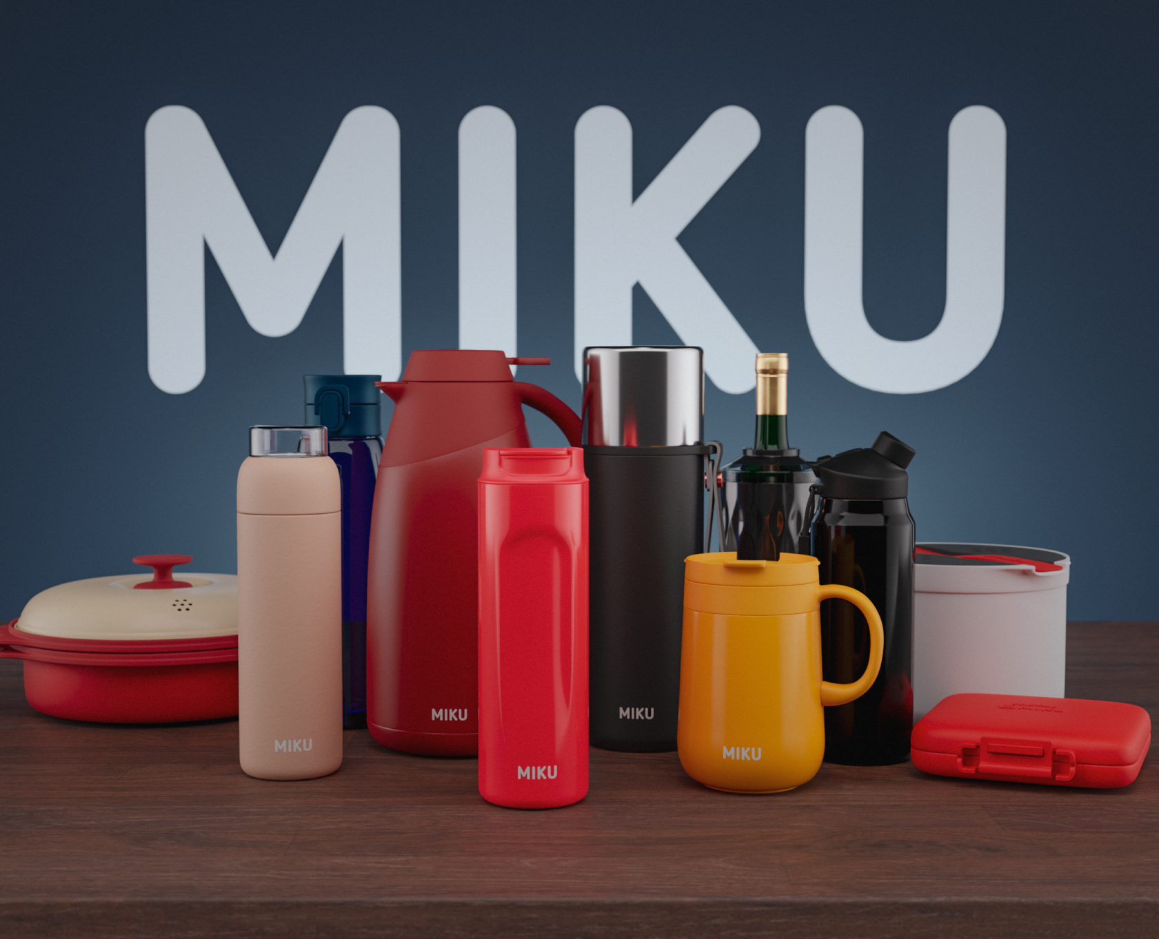Miku product visualization & animation — 3D, Анимация на Dprofile