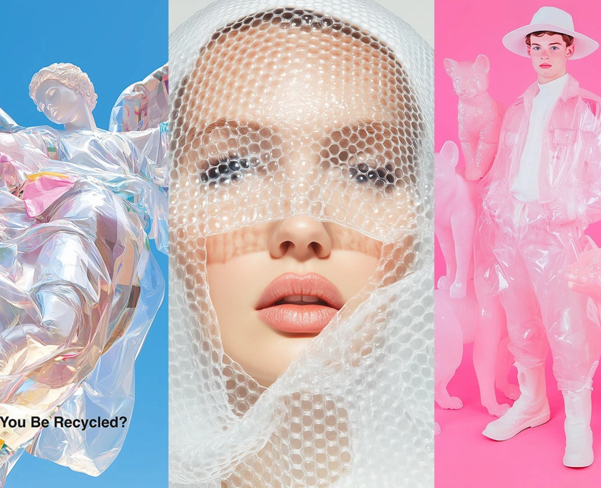 Плакаты для выставки в Южной Корее "What a Plastic World" — Графика на Dprofile