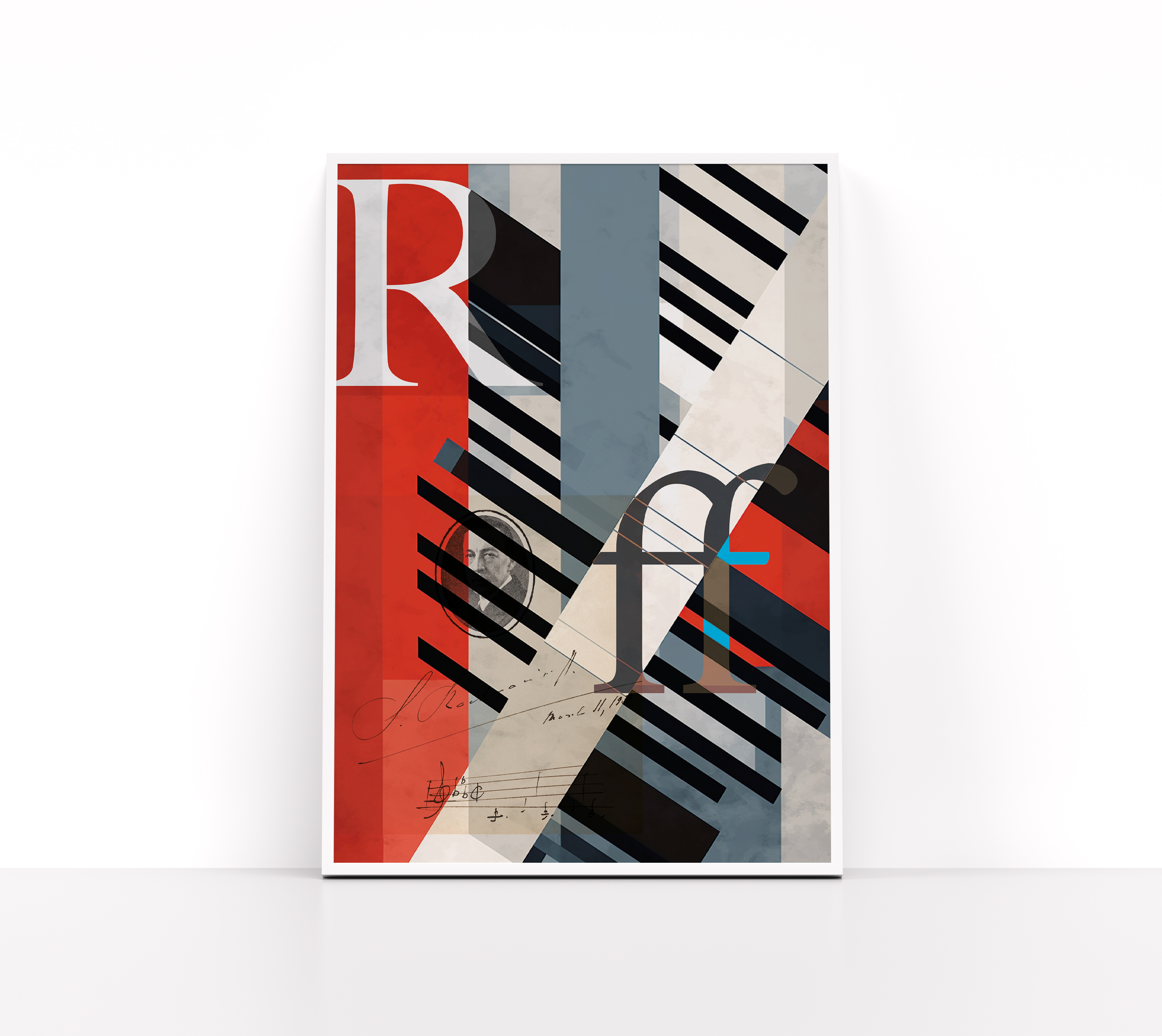 Posters for Sergei Rachmaninov's 150th anniversary — Изображение №2 — Графика на Dprofile