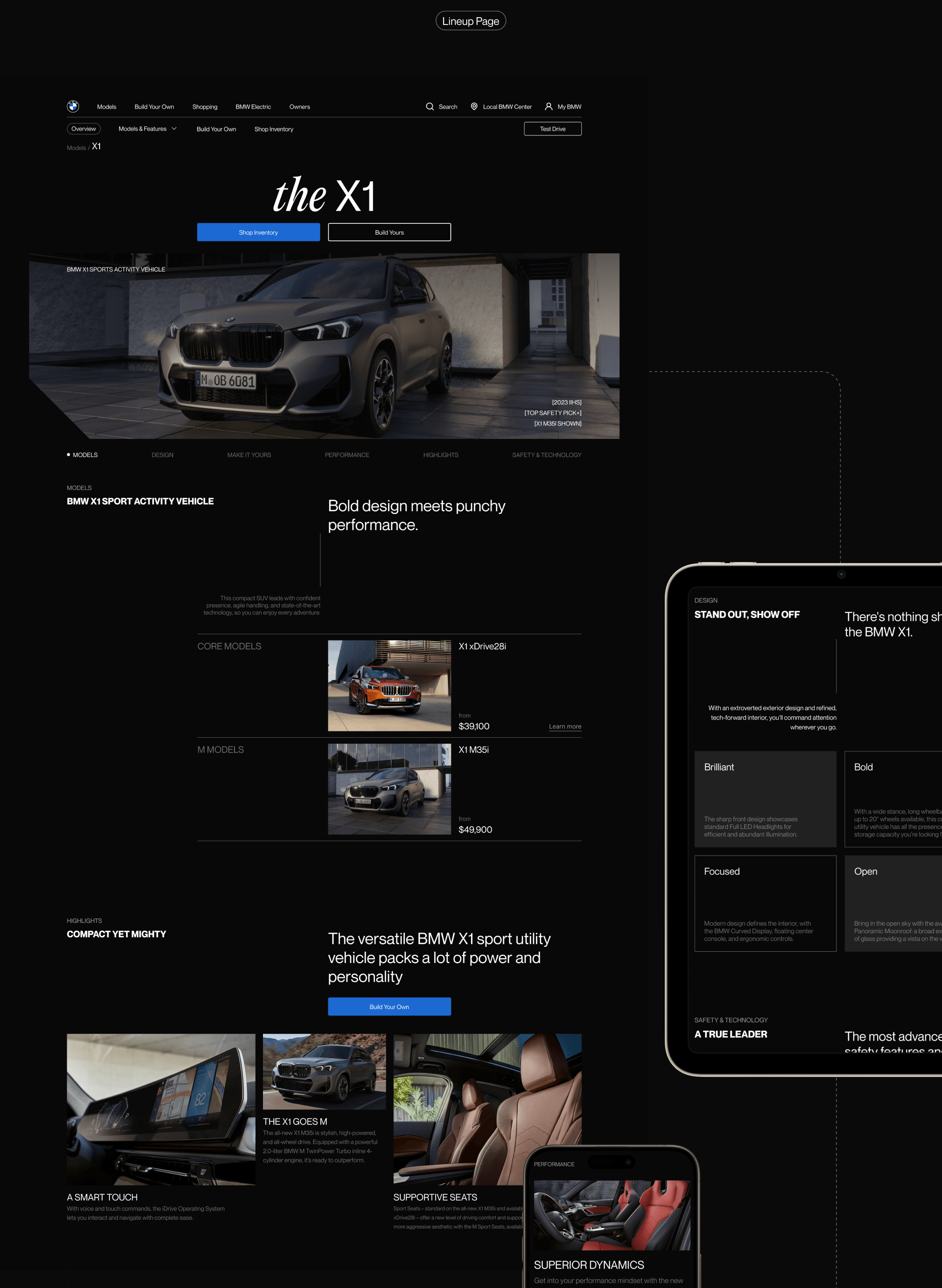 BMW | Редизайн сайта — Изображение №9 — Интерфейсы на Dprofile