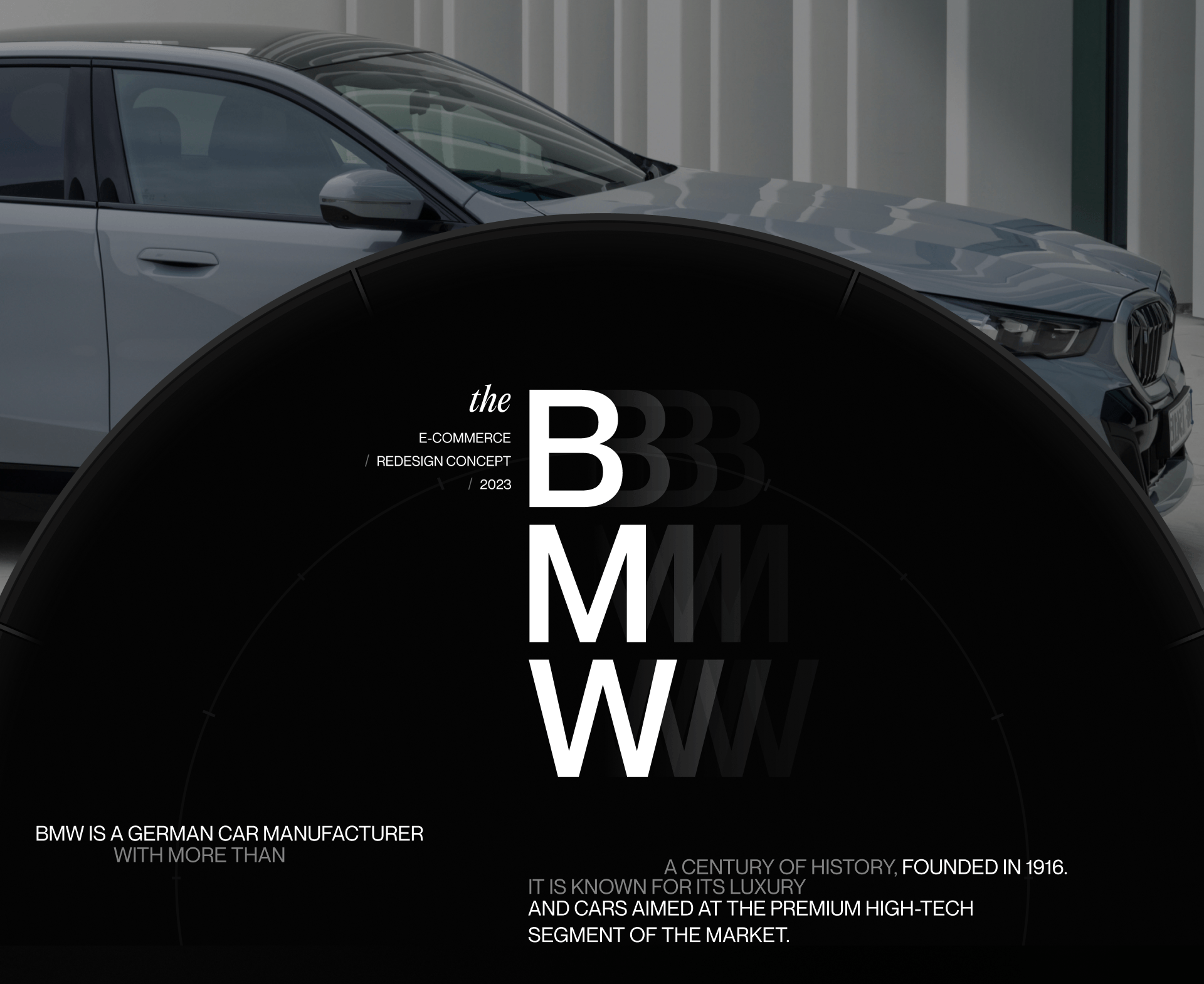BMW | Редизайн сайта — Изображение №1 — Интерфейсы на Dprofile