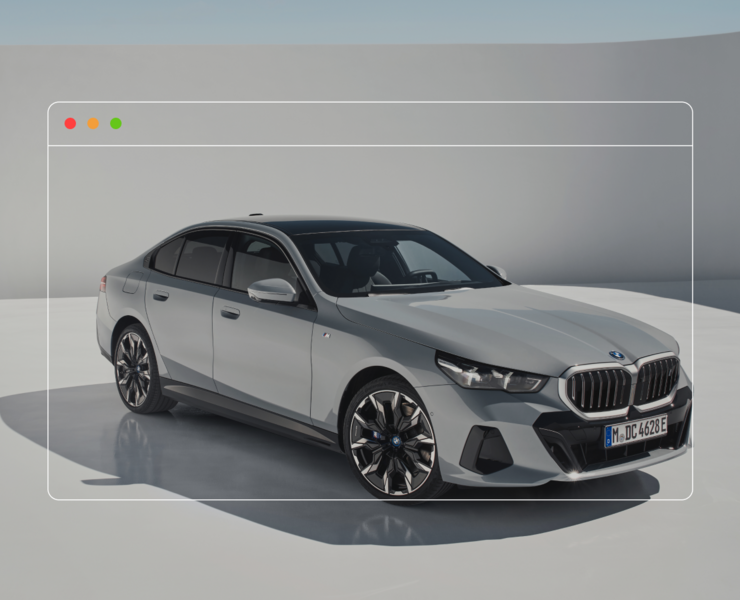 BMW | Редизайн сайта на Dprofile