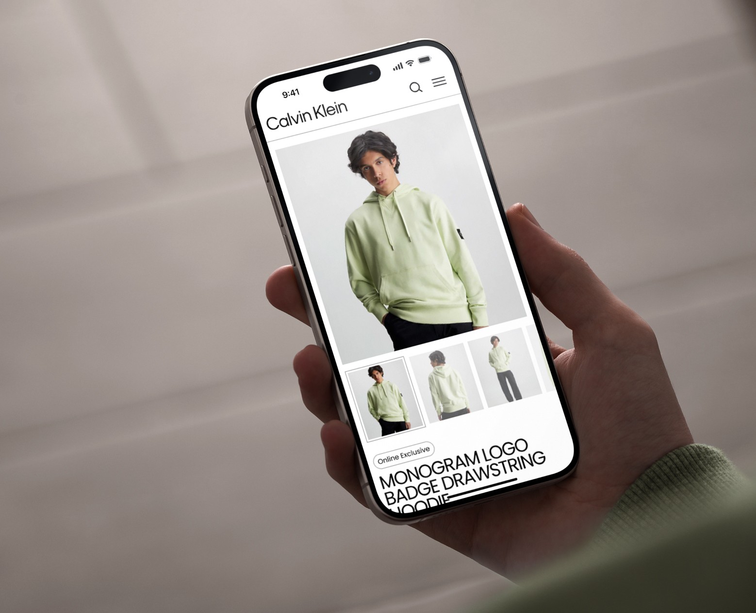 Calvin Klein | E-commerce на Dprofile