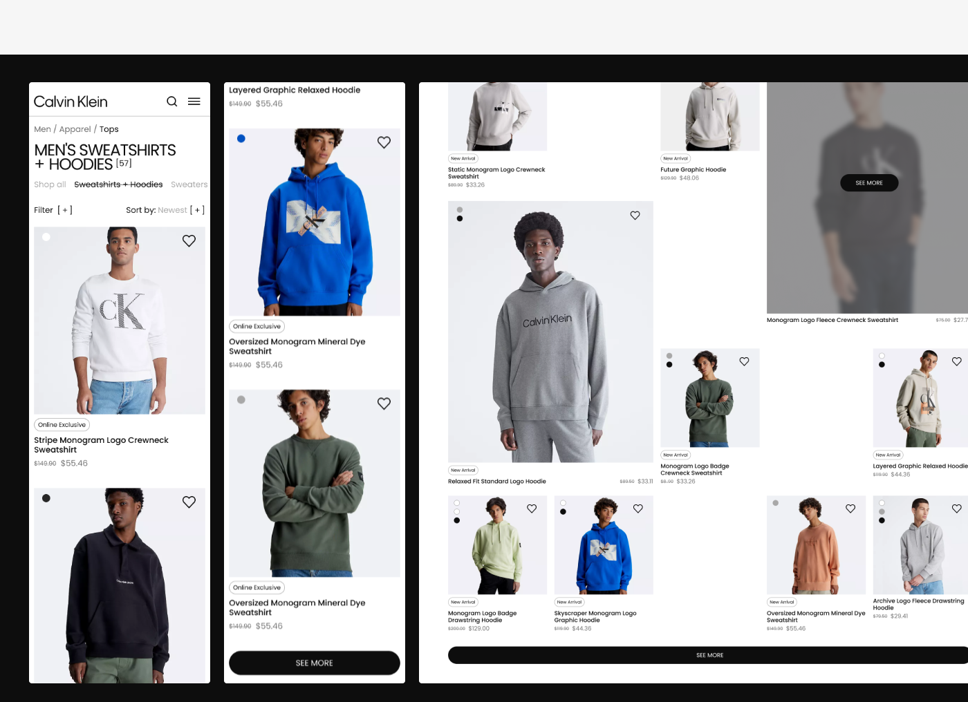 Calvin Klein | E-commerce — Изображение №6 — Интерфейсы на Dprofile