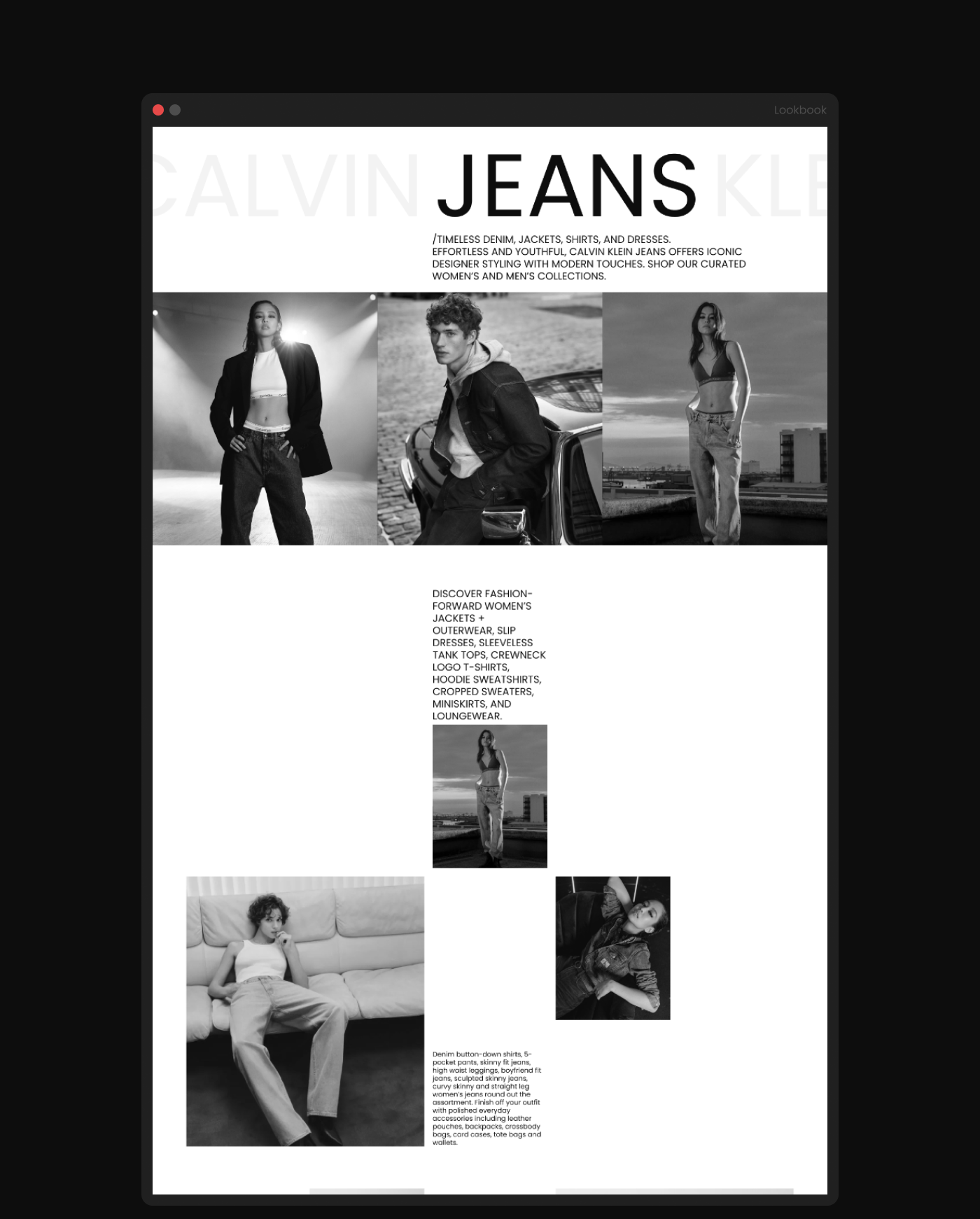 Calvin Klein | E-commerce — Изображение №10 — Интерфейсы на Dprofile