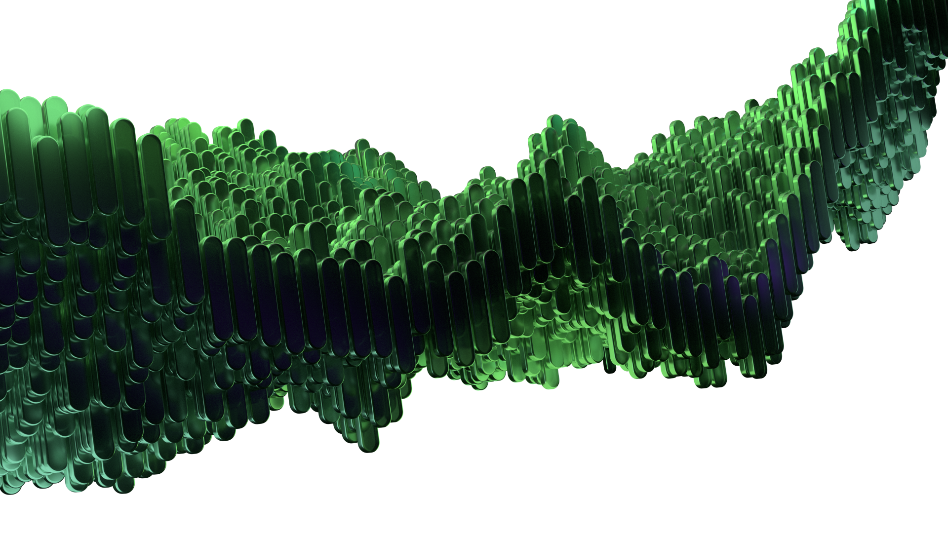 Green Vibe Wallpaper — Изображение №1 — Иллюстрация, 3D на Dprofile