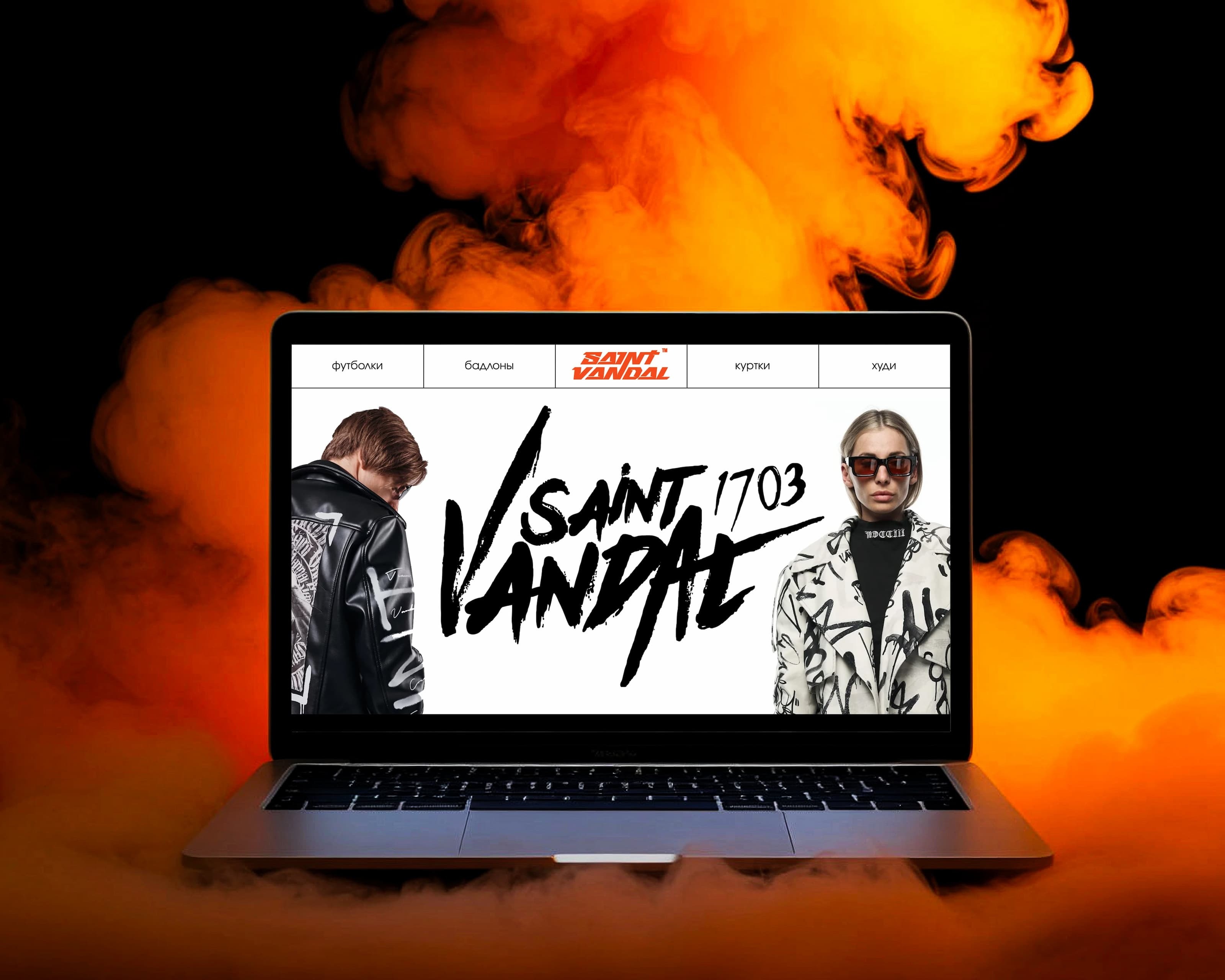 Saint Vandal — редизайн сайта — Изображение №1 — Интерфейсы на Dprofile