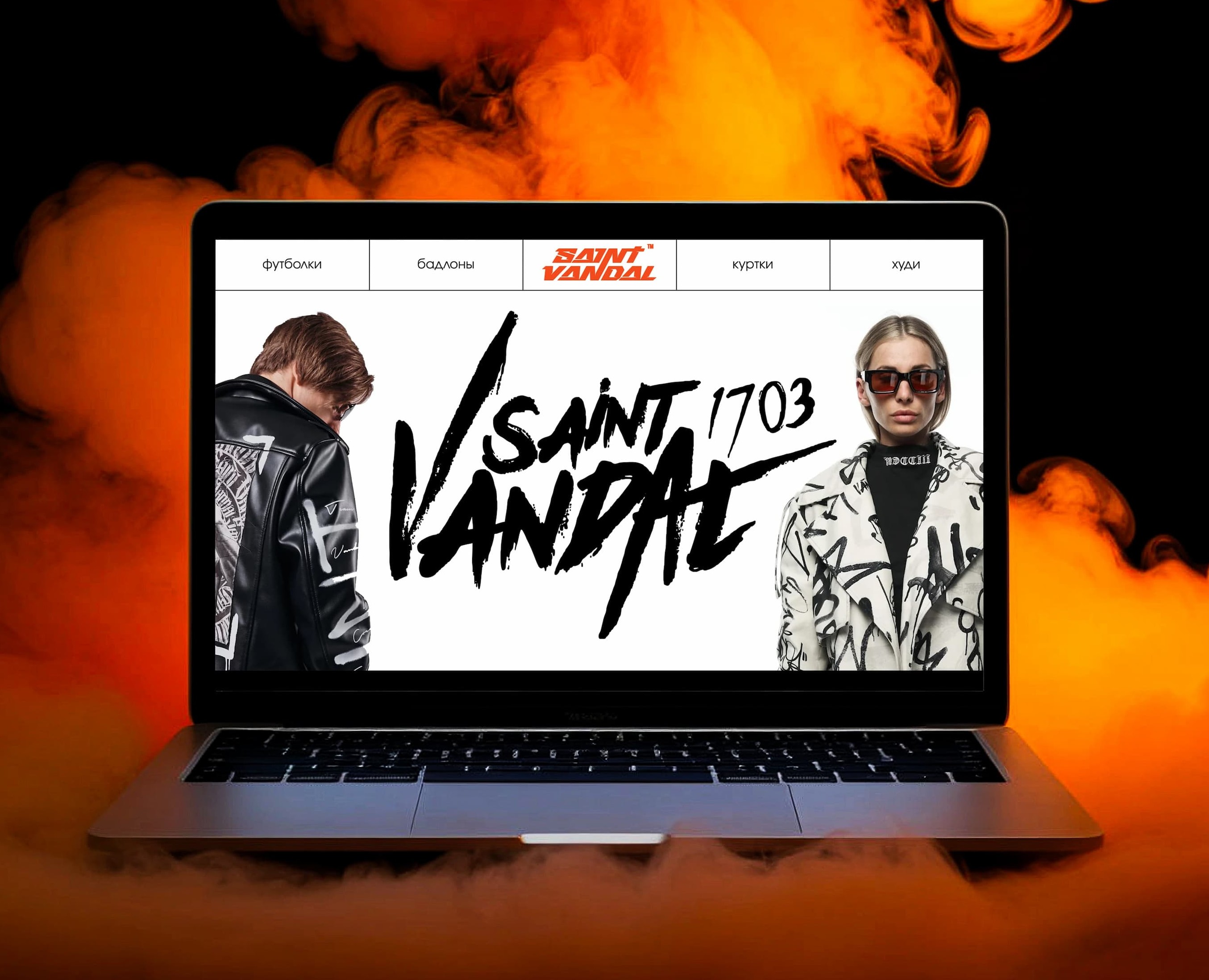 Saint Vandal — редизайн сайта — Интерфейсы на Dprofile