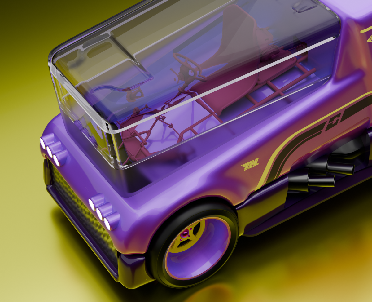 My Rink Racer — Иллюстрация, 3D на Dprofile