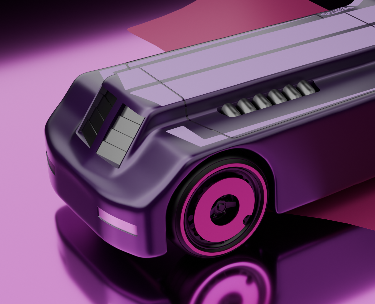 HotWheels - TM&DC Comics (s23). — Брендинг, 3D на Dprofile