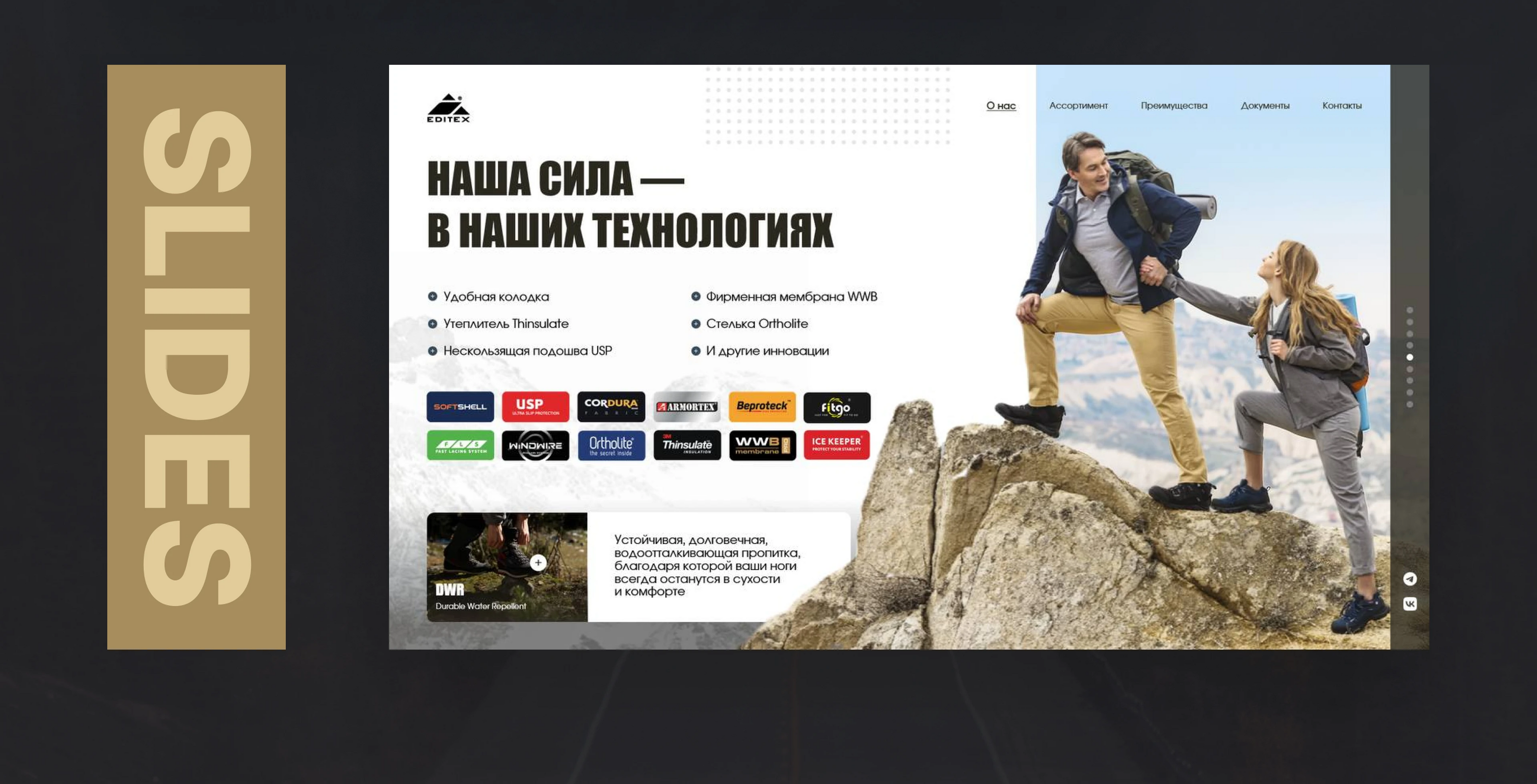 Презентация для бренда обуви EDITEX — Изображение №4 — Брендинг, Маркетинг на Dprofile