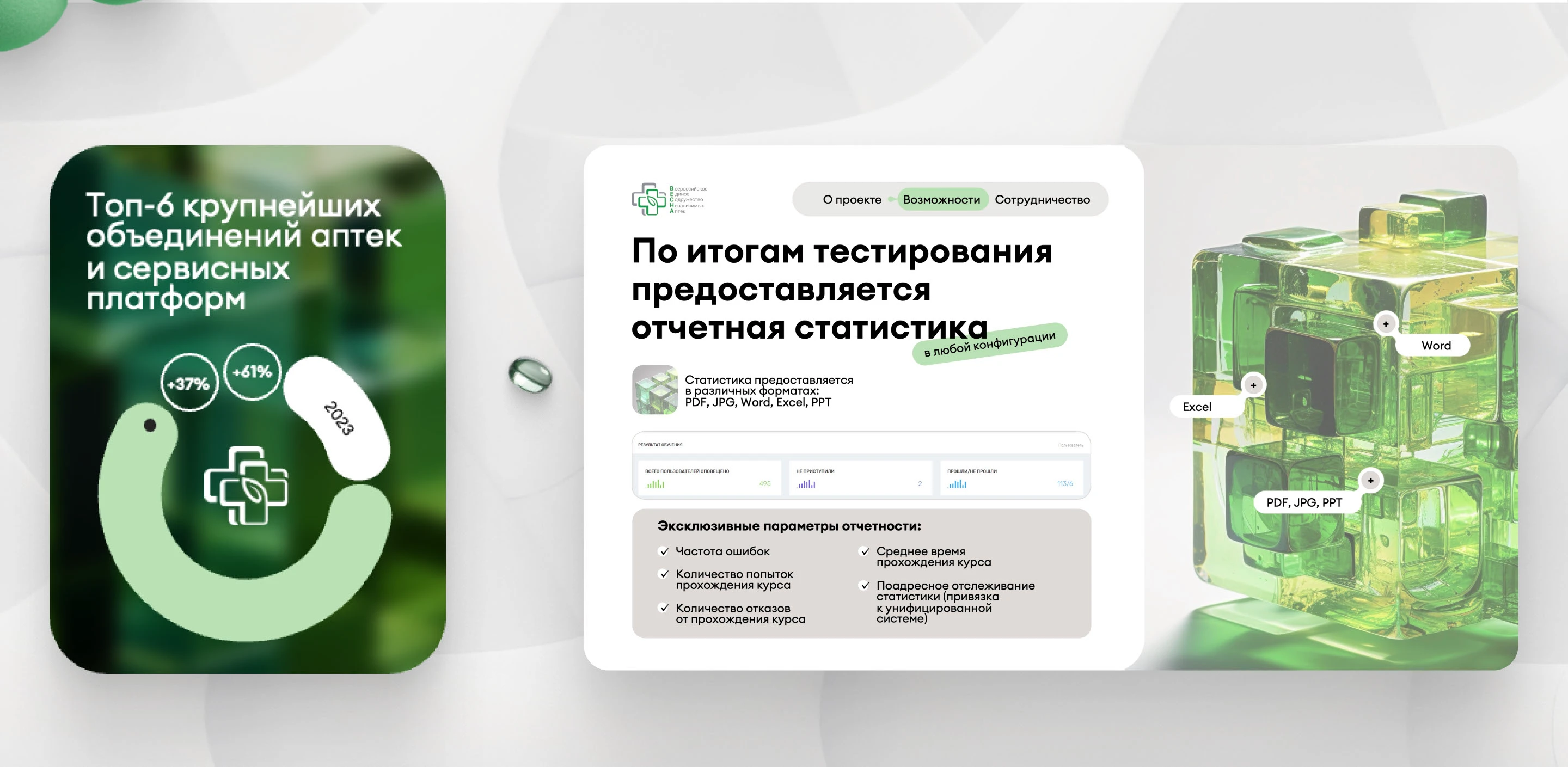 Коммерческое предложение для содружества аптек — Изображение №5 — Брендинг, Маркетинг на Dprofile