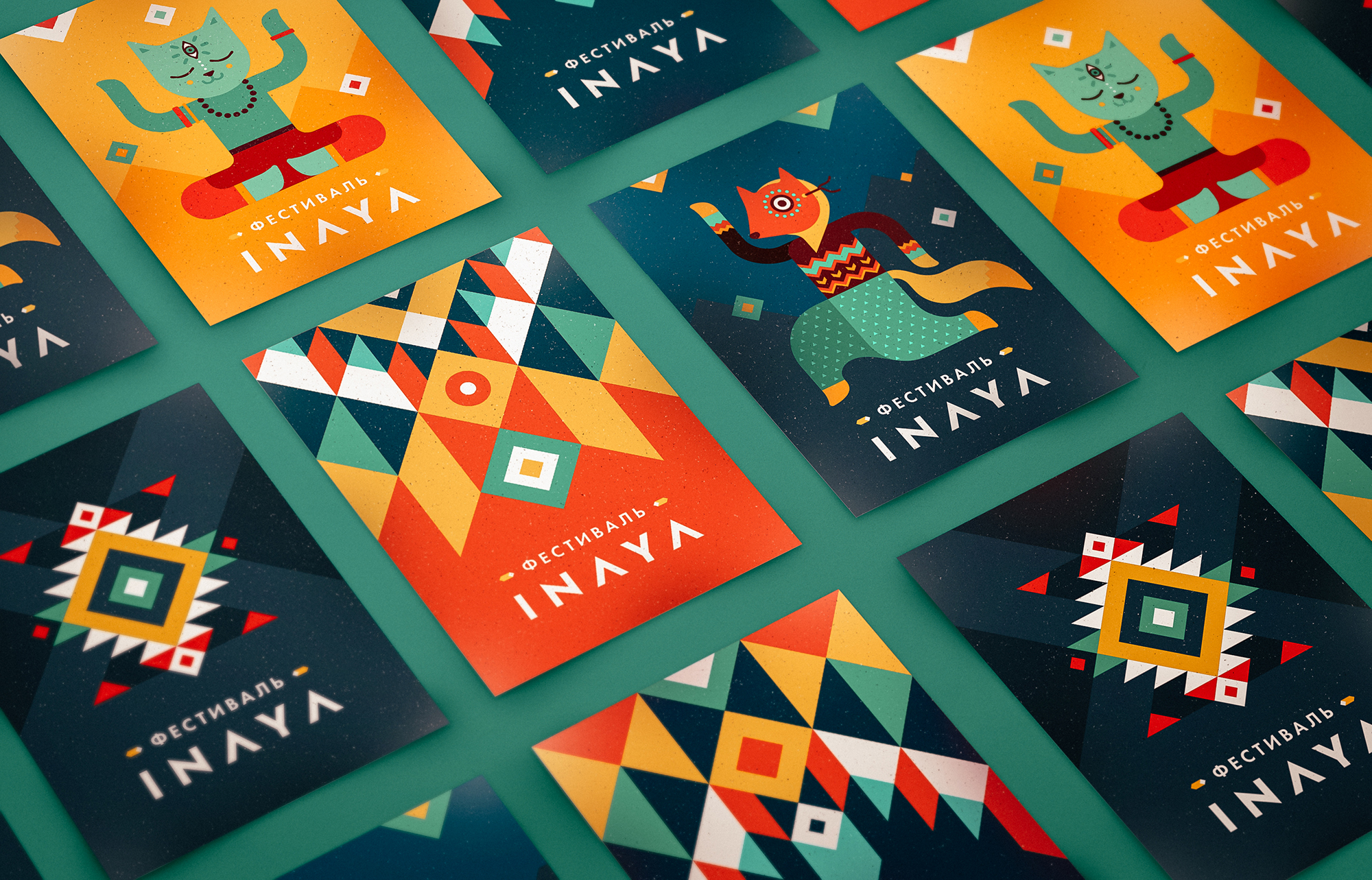 Inaya Festival — Изображение №5 — Брендинг, Иллюстрация на Dprofile