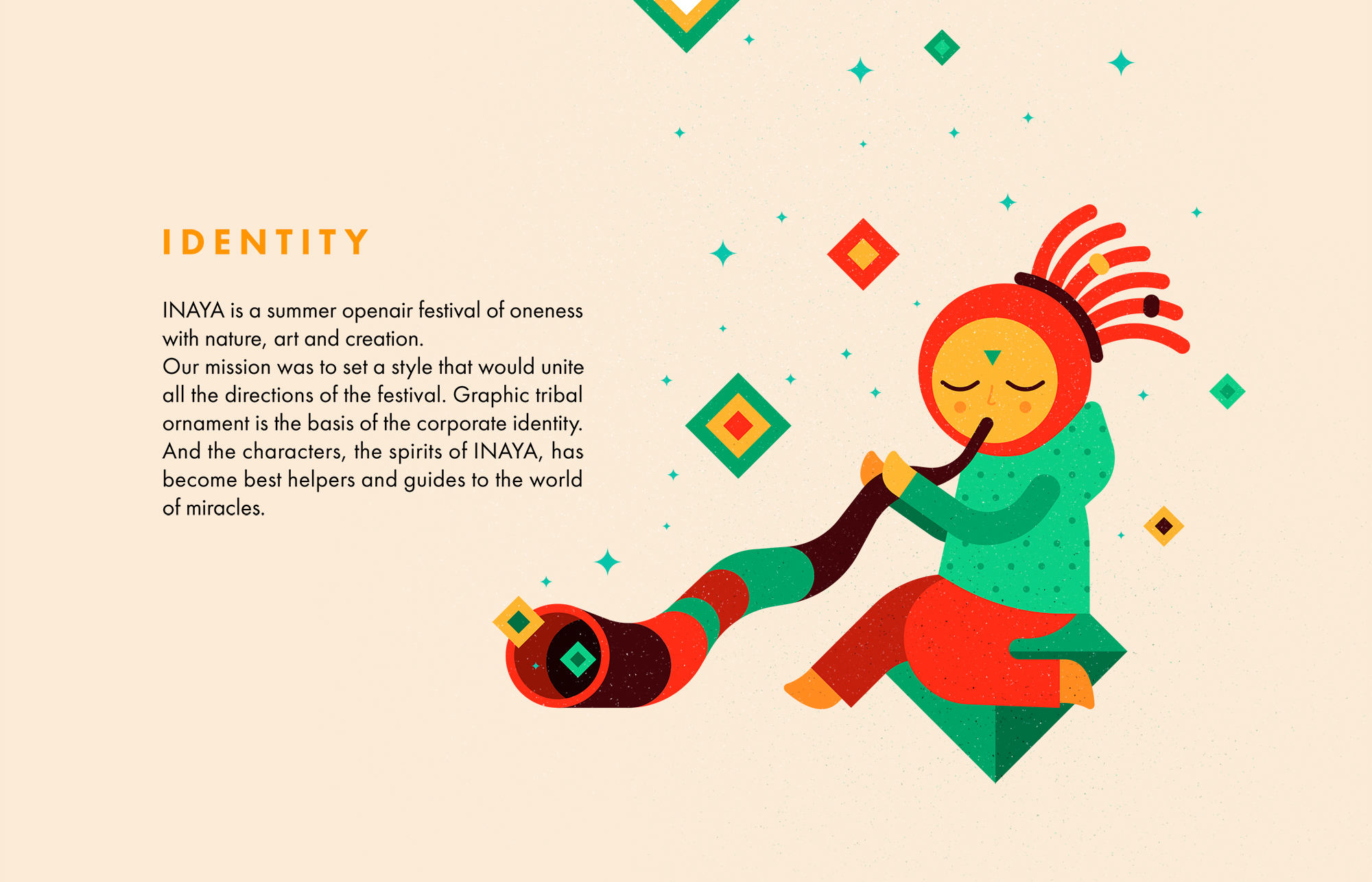 Inaya Festival — Изображение №2 — Брендинг, Иллюстрация на Dprofile