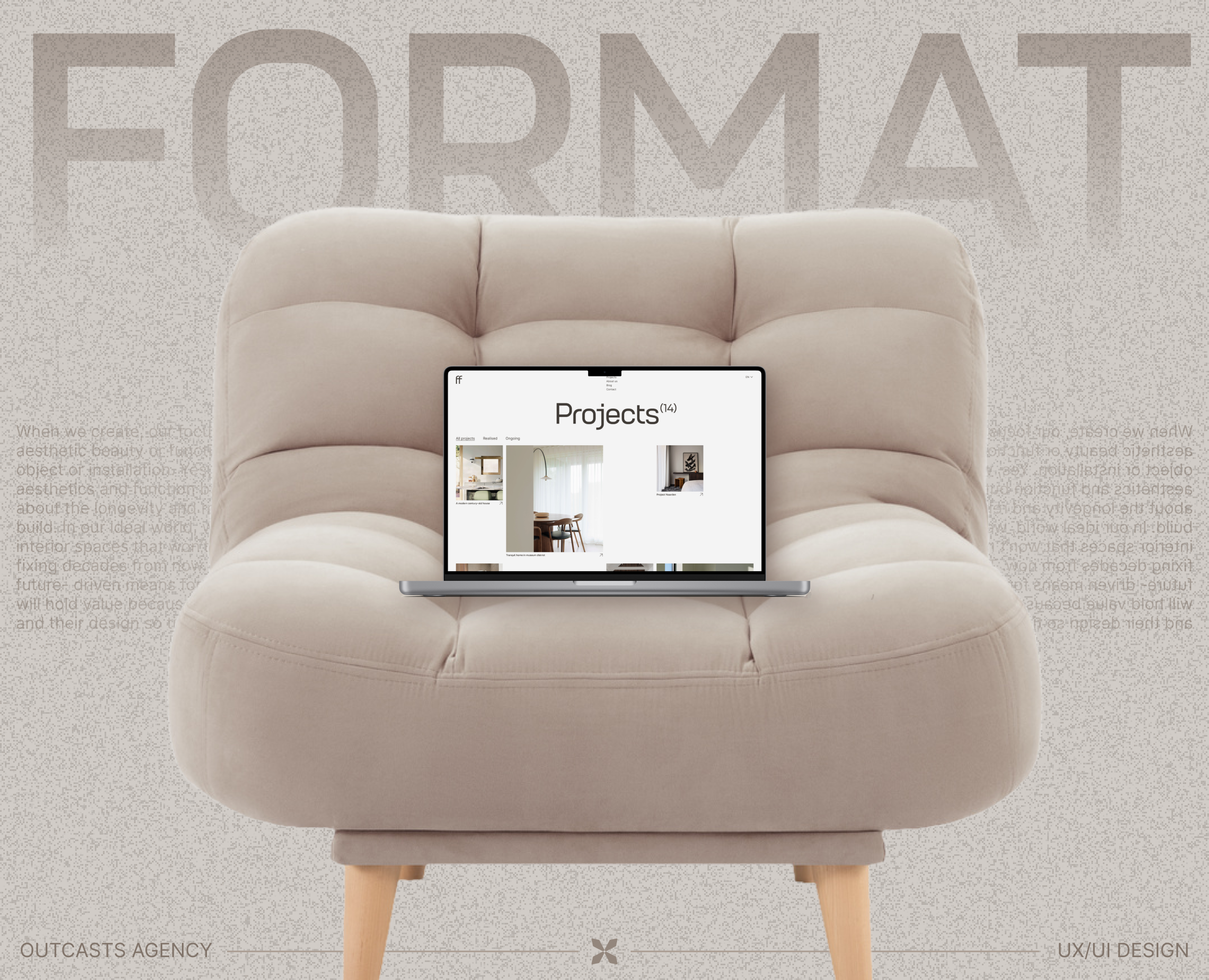 Format | Дизайн корпоративного сайта — Интерфейсы на Dprofile