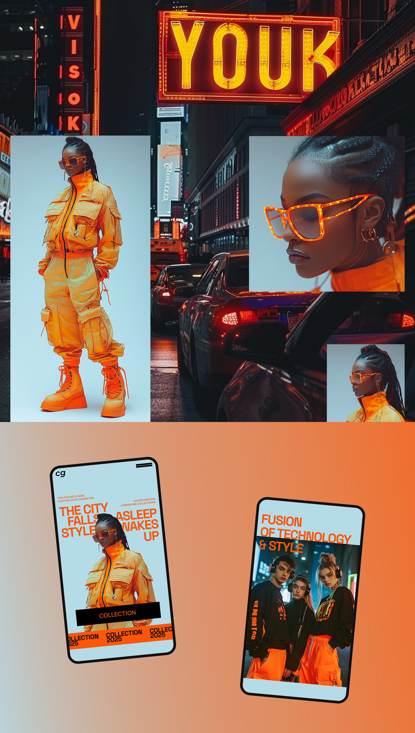 Online store of cyberpunk youth clothing — Изображение №3 — Интерфейсы на Dprofile