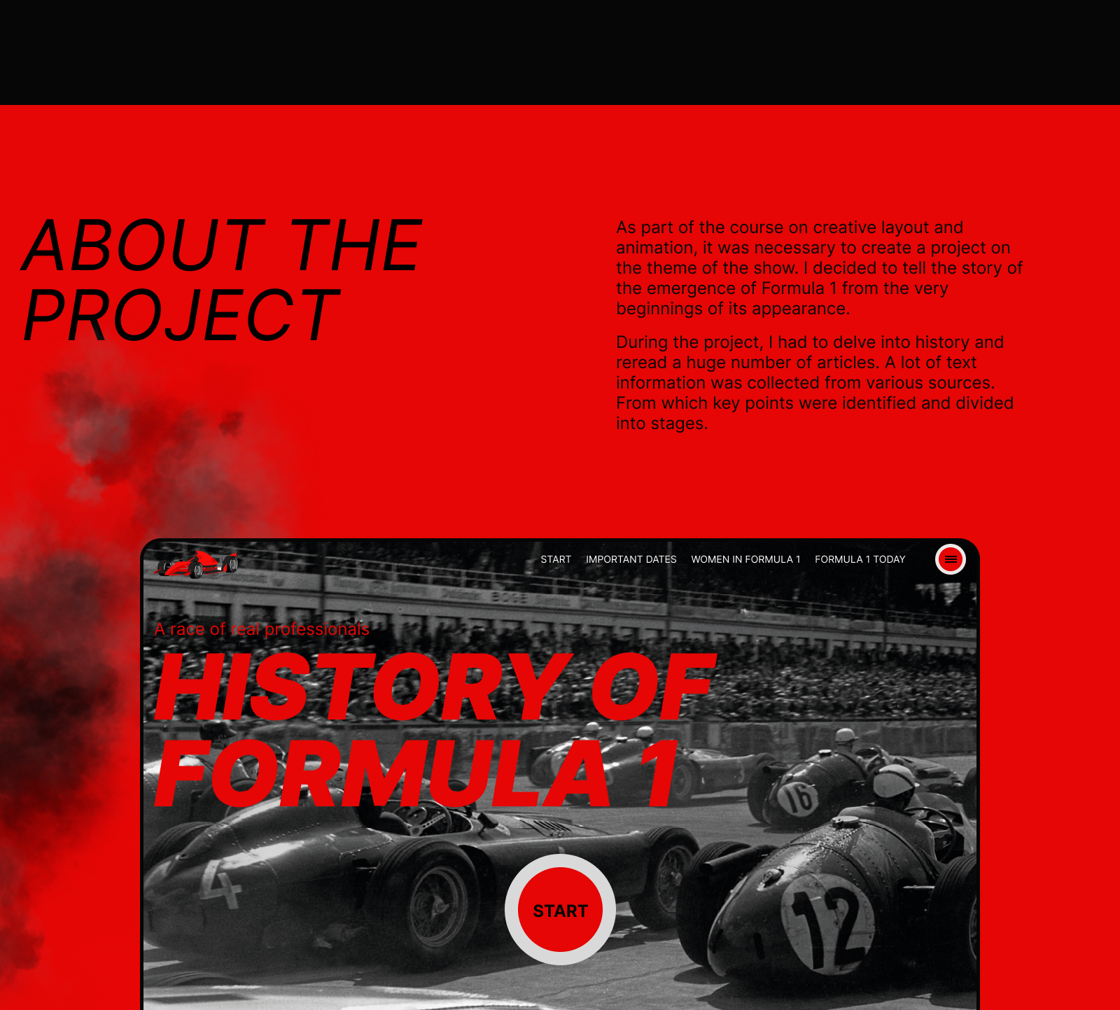 Longread about the history of Formula 1 — Изображение №2 — Интерфейсы на Dprofile